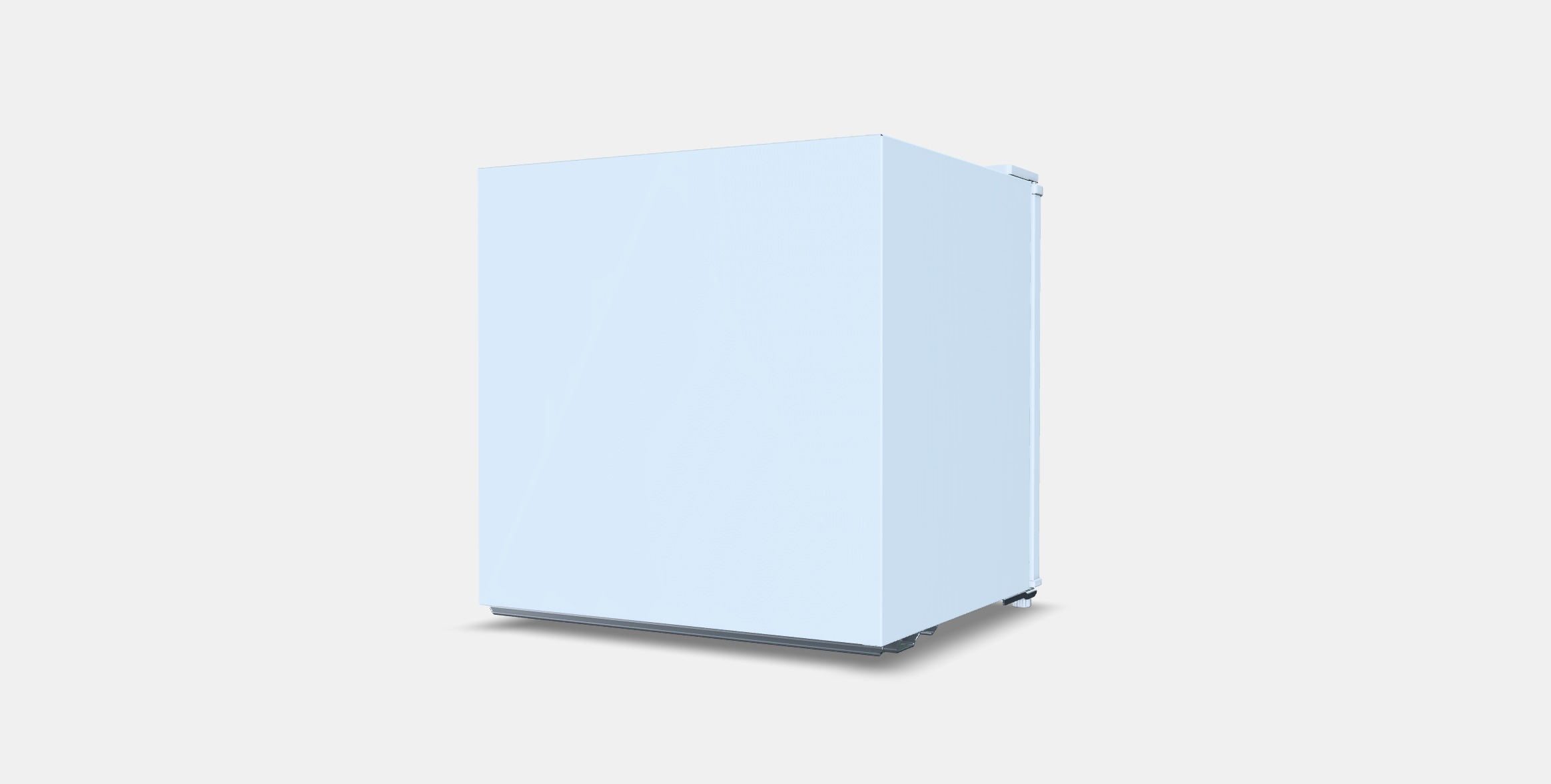 TILLREDA Fridge Low-poly 3D model_5