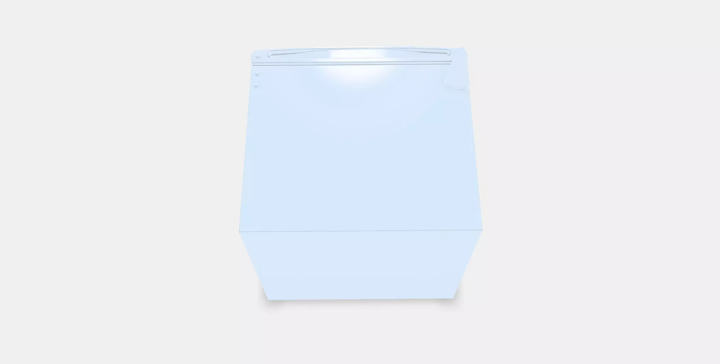 TILLREDA Fridge Low-poly 3D model_0