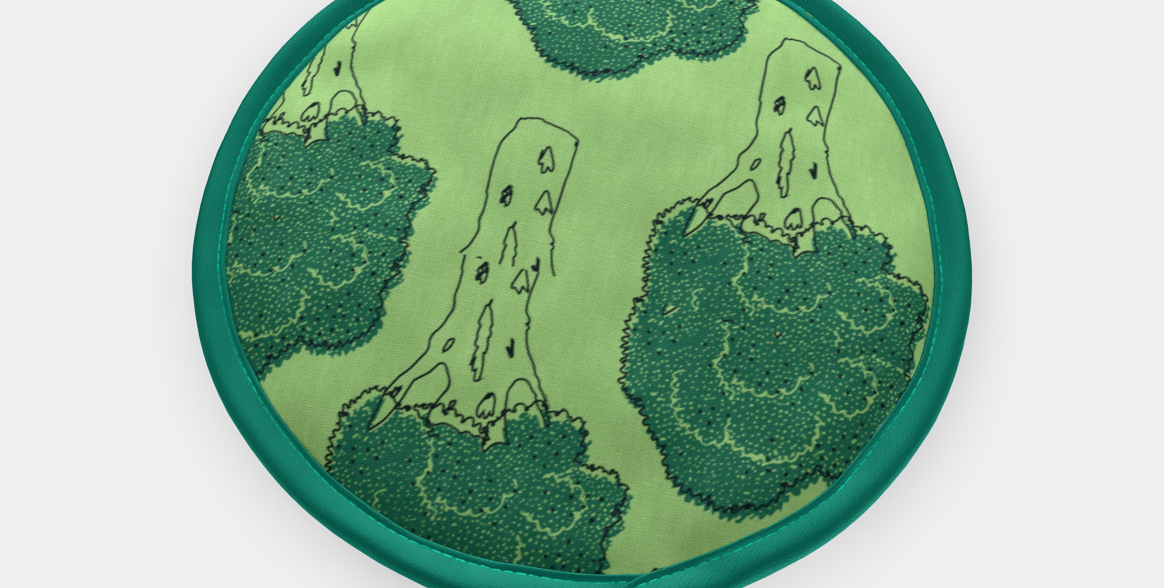 TORVFLY Pot holder Low-poly 3D model_11