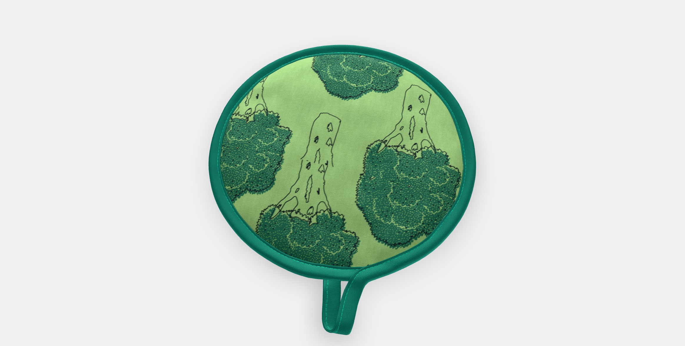 TORVFLY Pot holder Low-poly 3D model_4