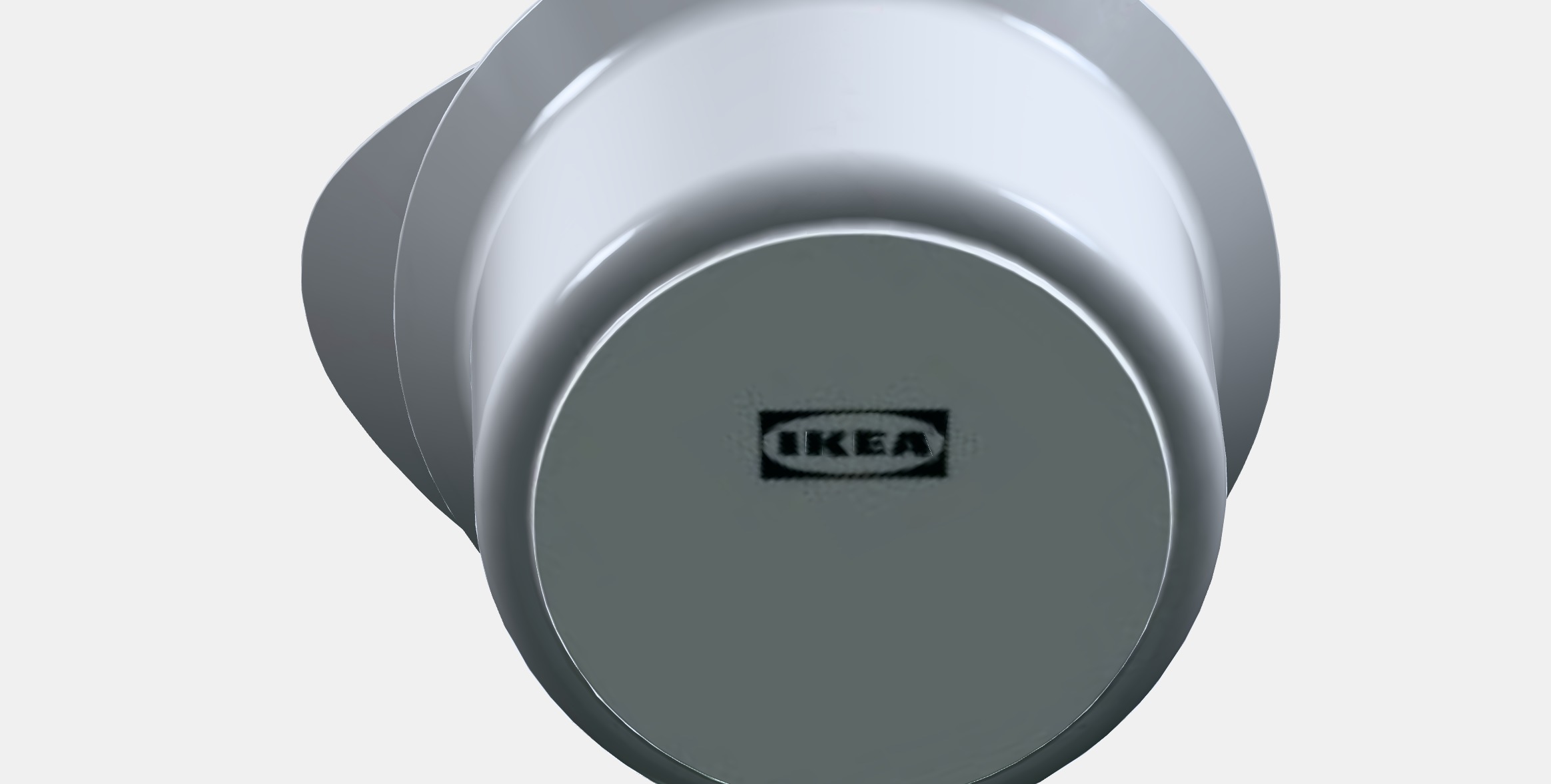 FARGKLAR Oven-serving dish with lid Low-poly 3D model_8