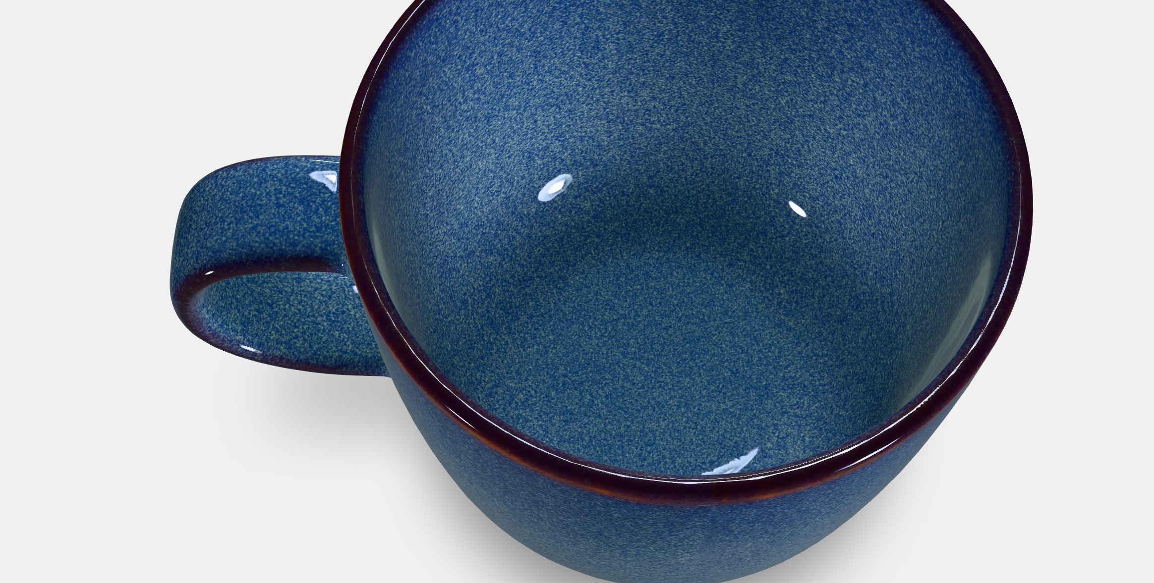 HAPPY Mug Low-poly 3D model_7