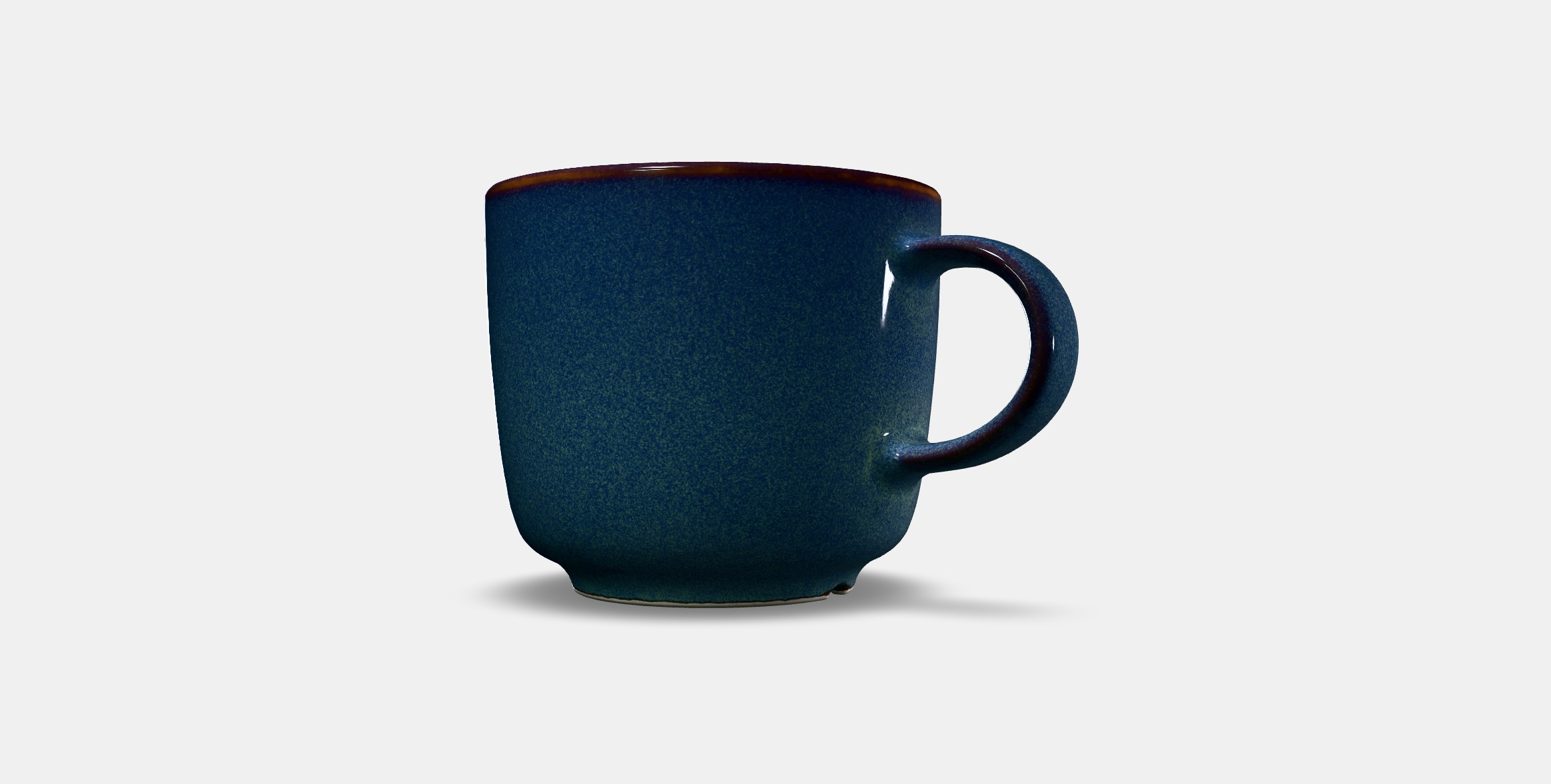 HAPPY Mug Low-poly 3D model_11