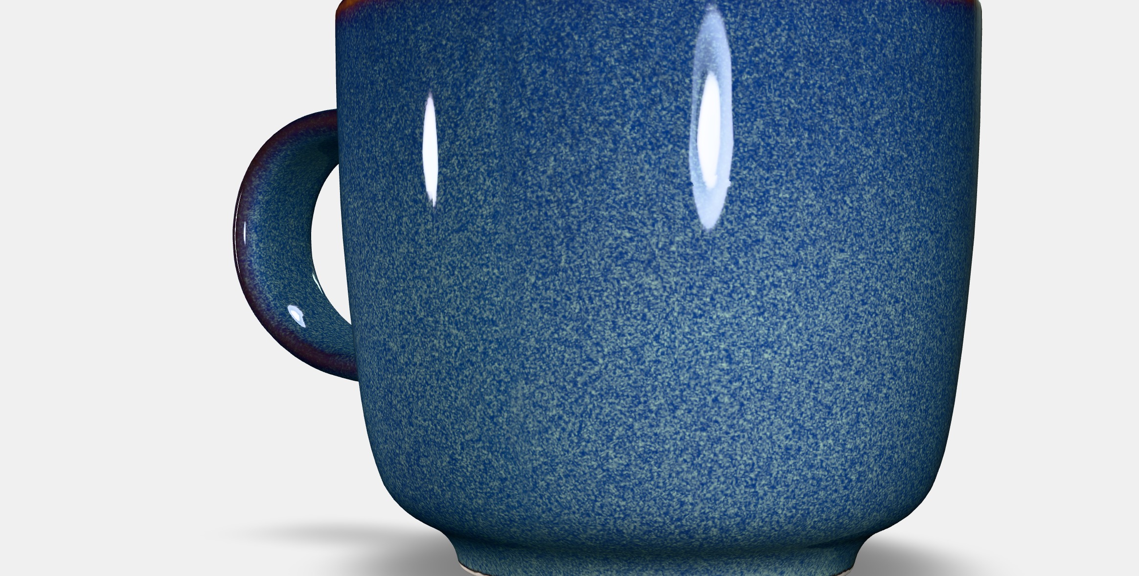 HAPPY Mug Low-poly 3D model_13