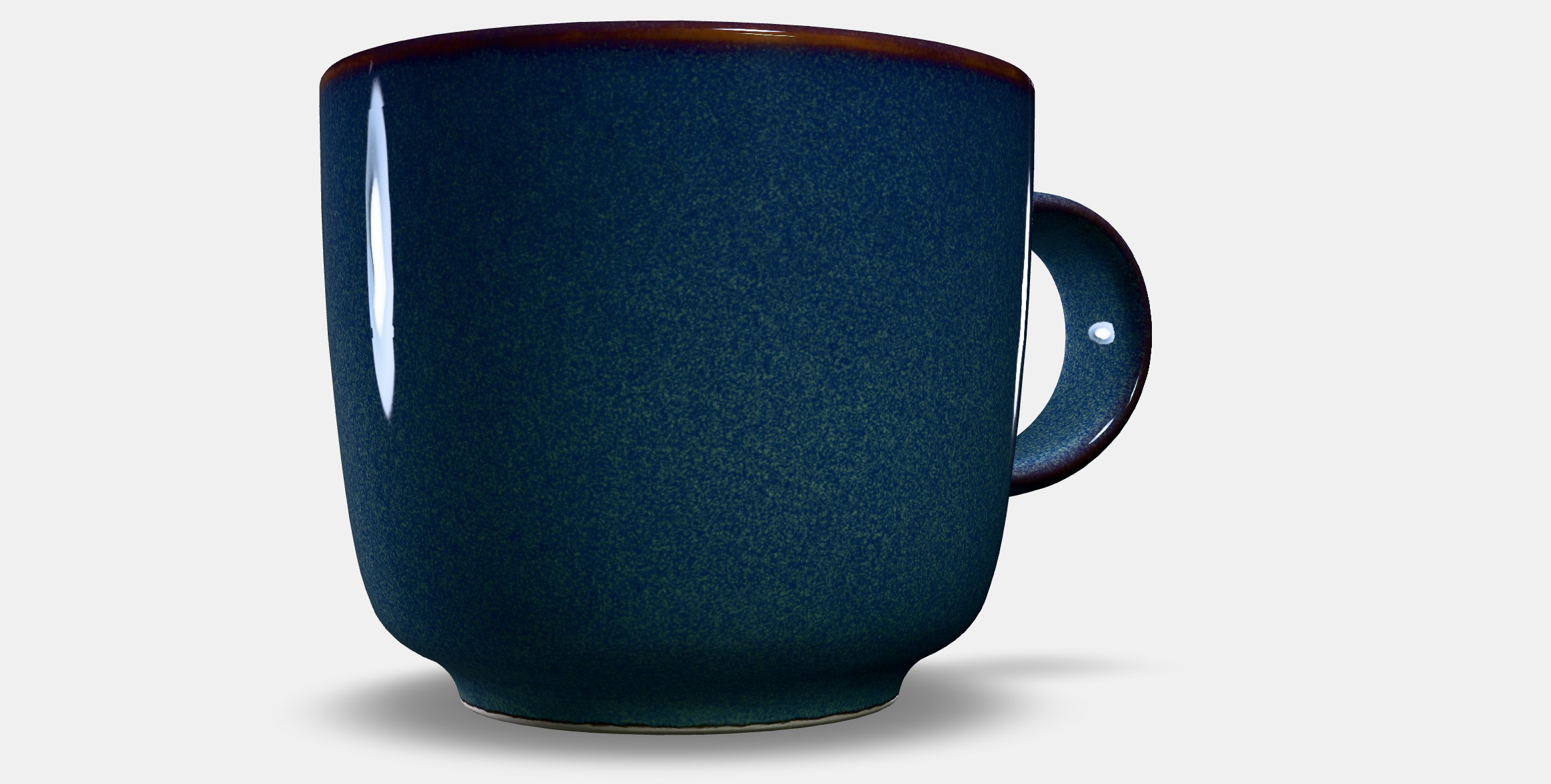 HAPPY Mug Low-poly 3D model_8