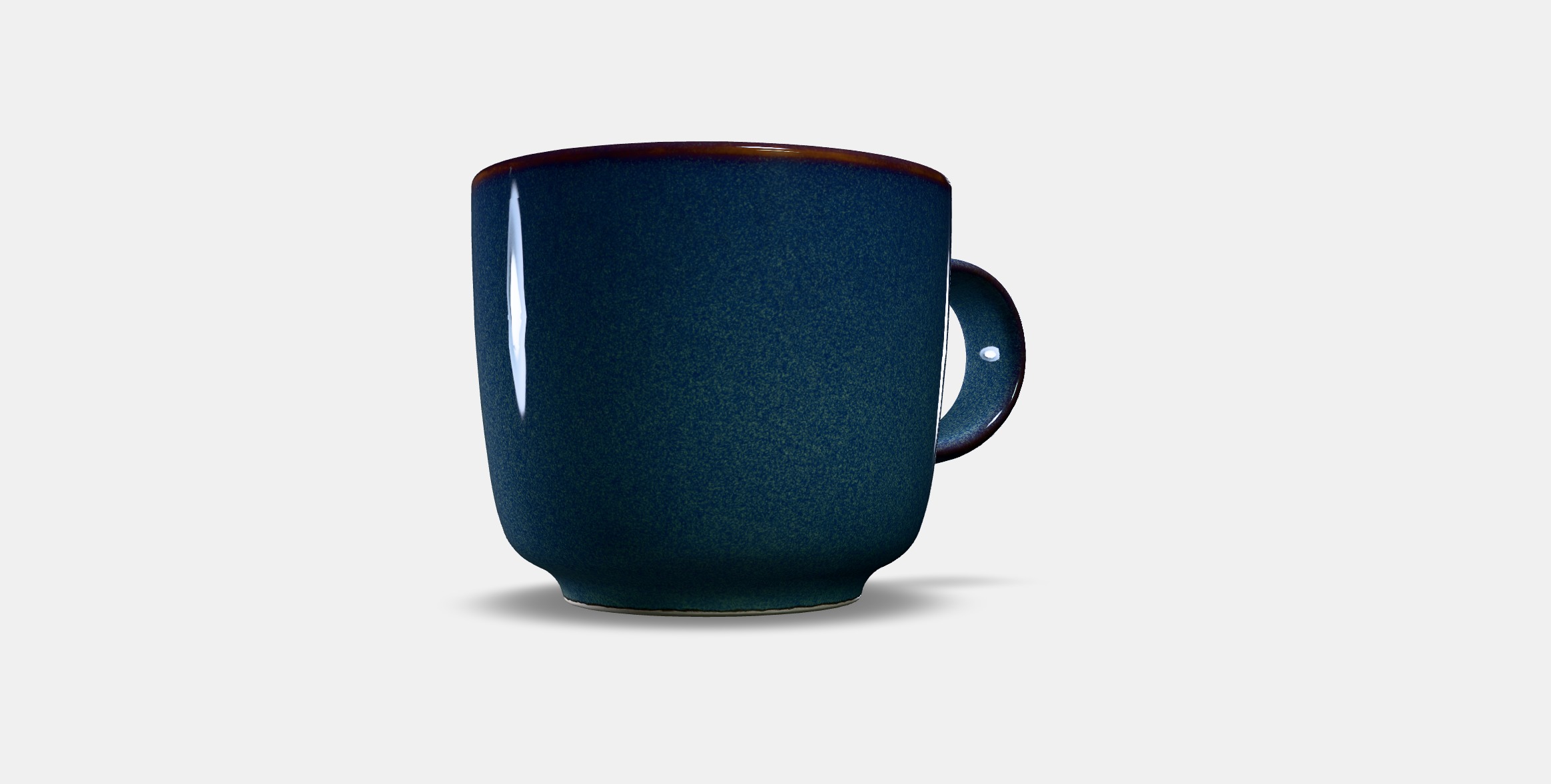 HAPPY Mug Low-poly 3D model_2