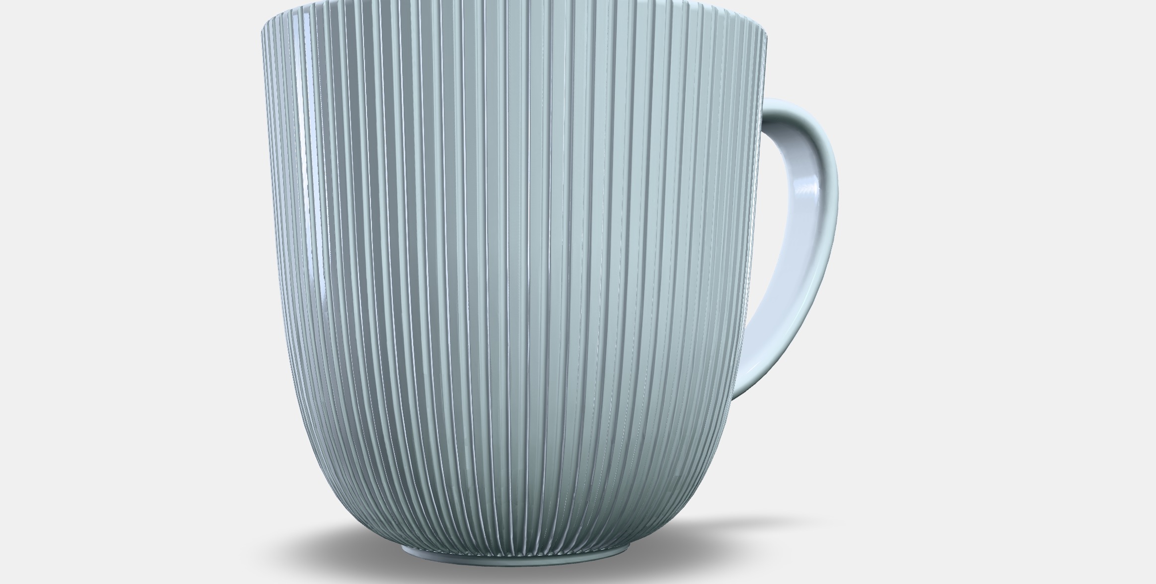 INCREDIBLE Mug Low-poly 3D model_7