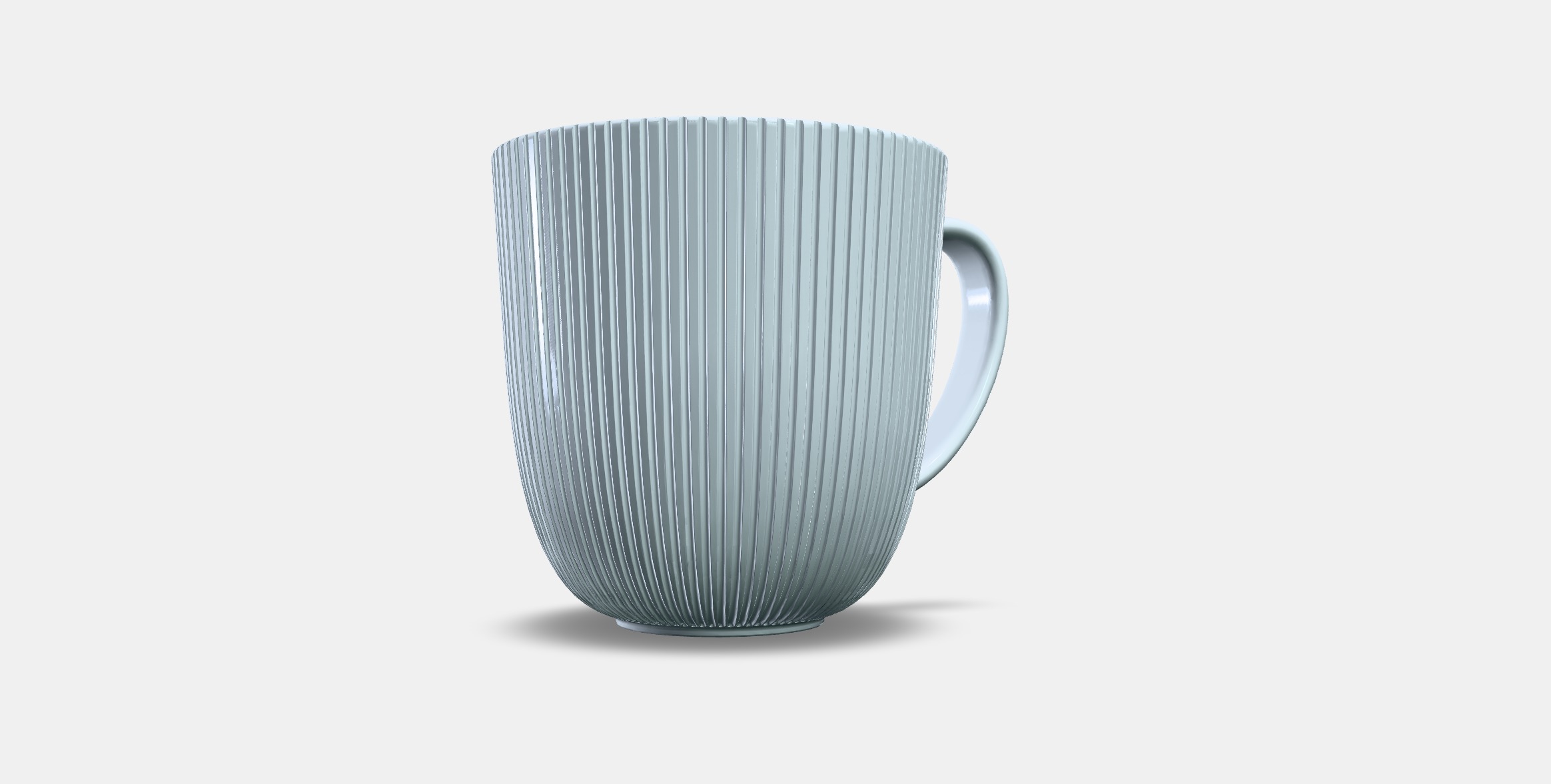 INCREDIBLE Mug Low-poly 3D model_3