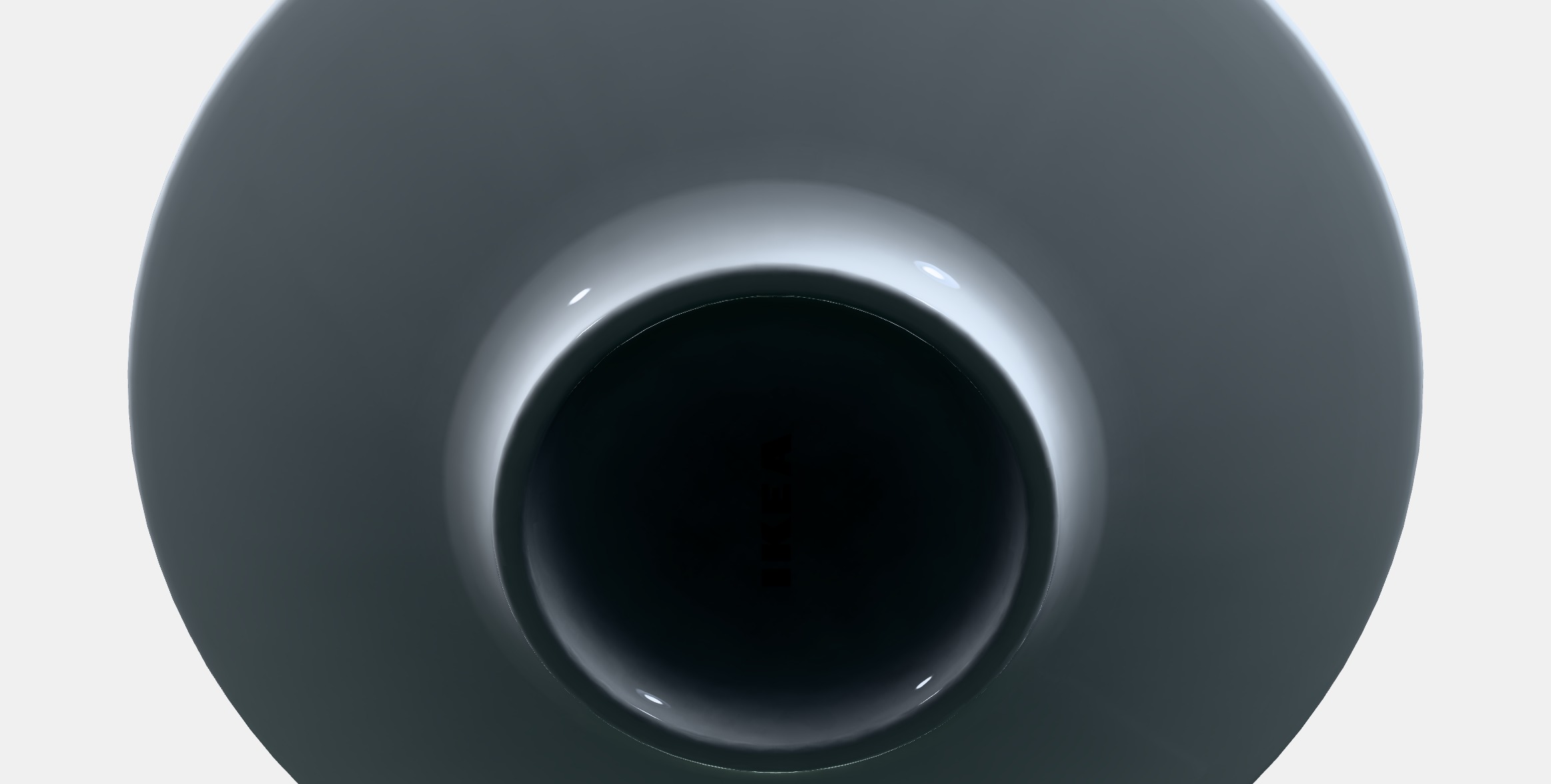 IKEA 365 Espresso cup and saucer Low-poly 3D model_10