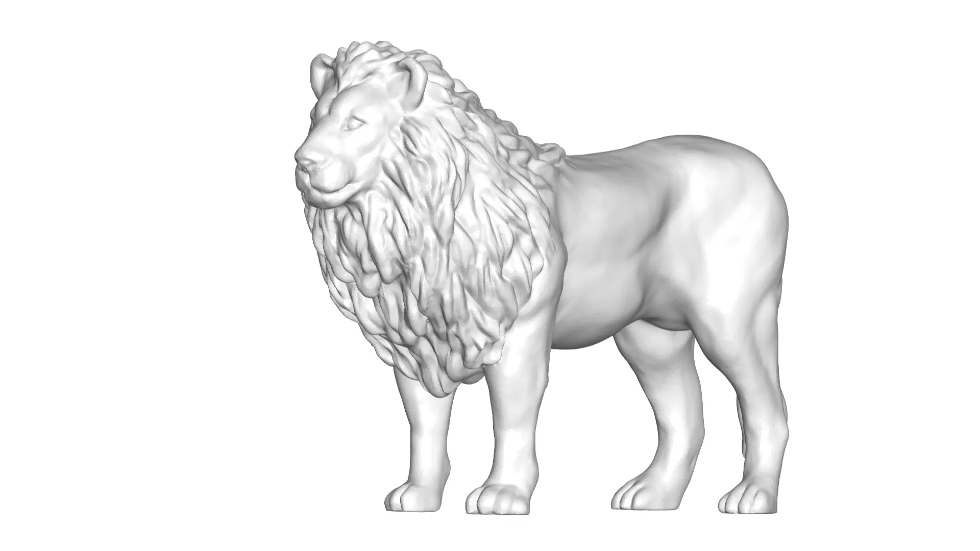 Lion - 3D model_0