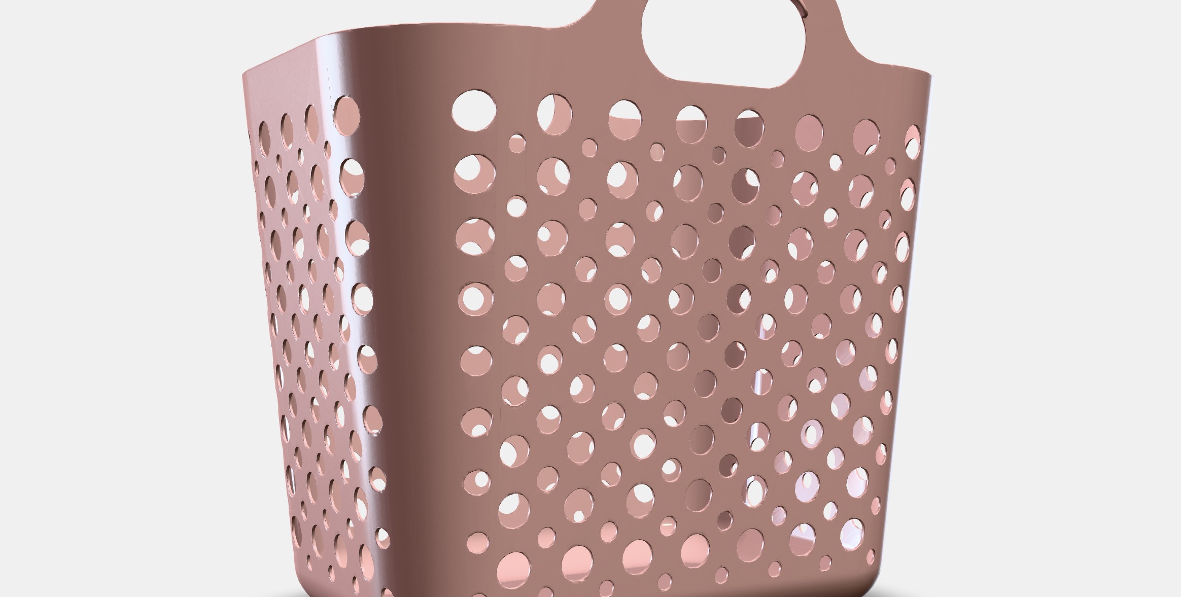 SLIBB Flexible laundry basket 1 Low-poly 3D model_9
