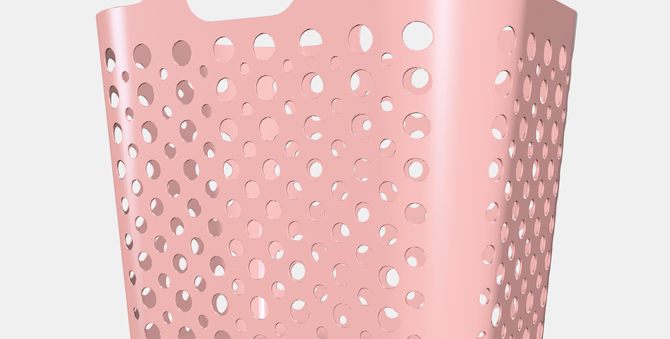 SLIBB Flexible laundry basket 1 Low-poly 3D model_5