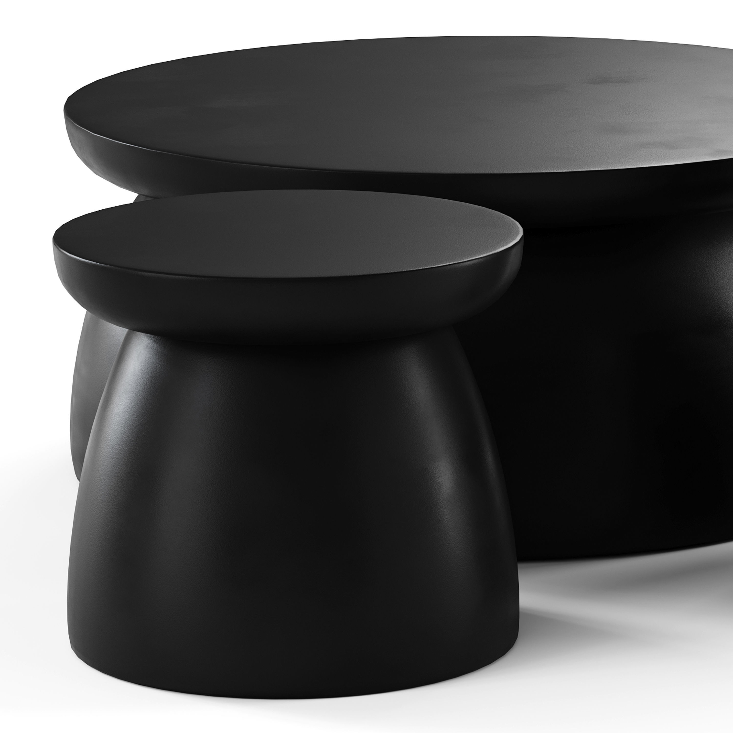 japandi Design Beige Color 3D model_6