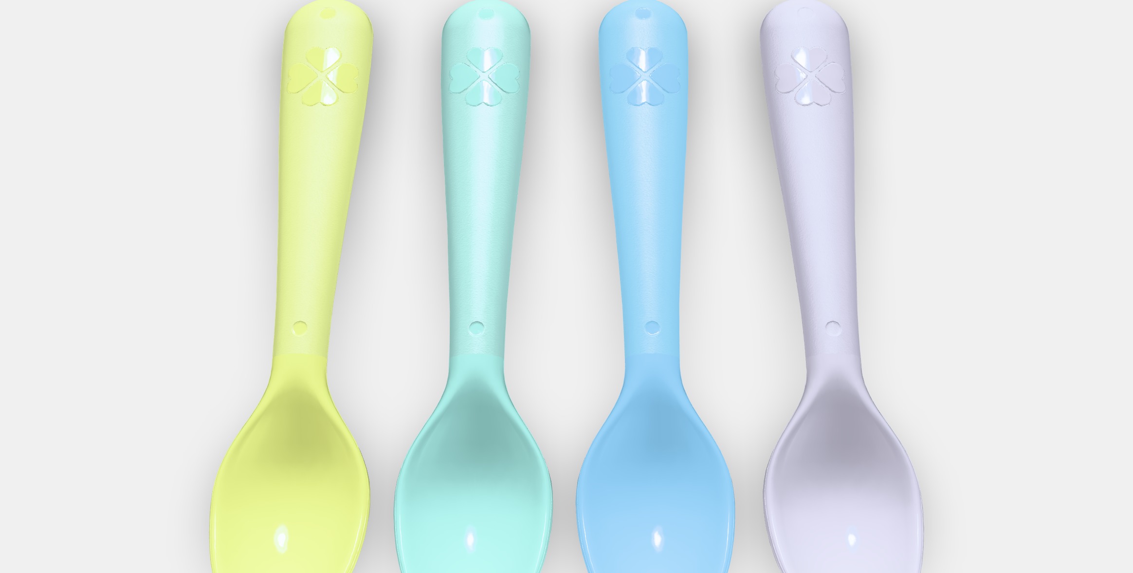 KALAS Spoon Low-poly 3D model_3