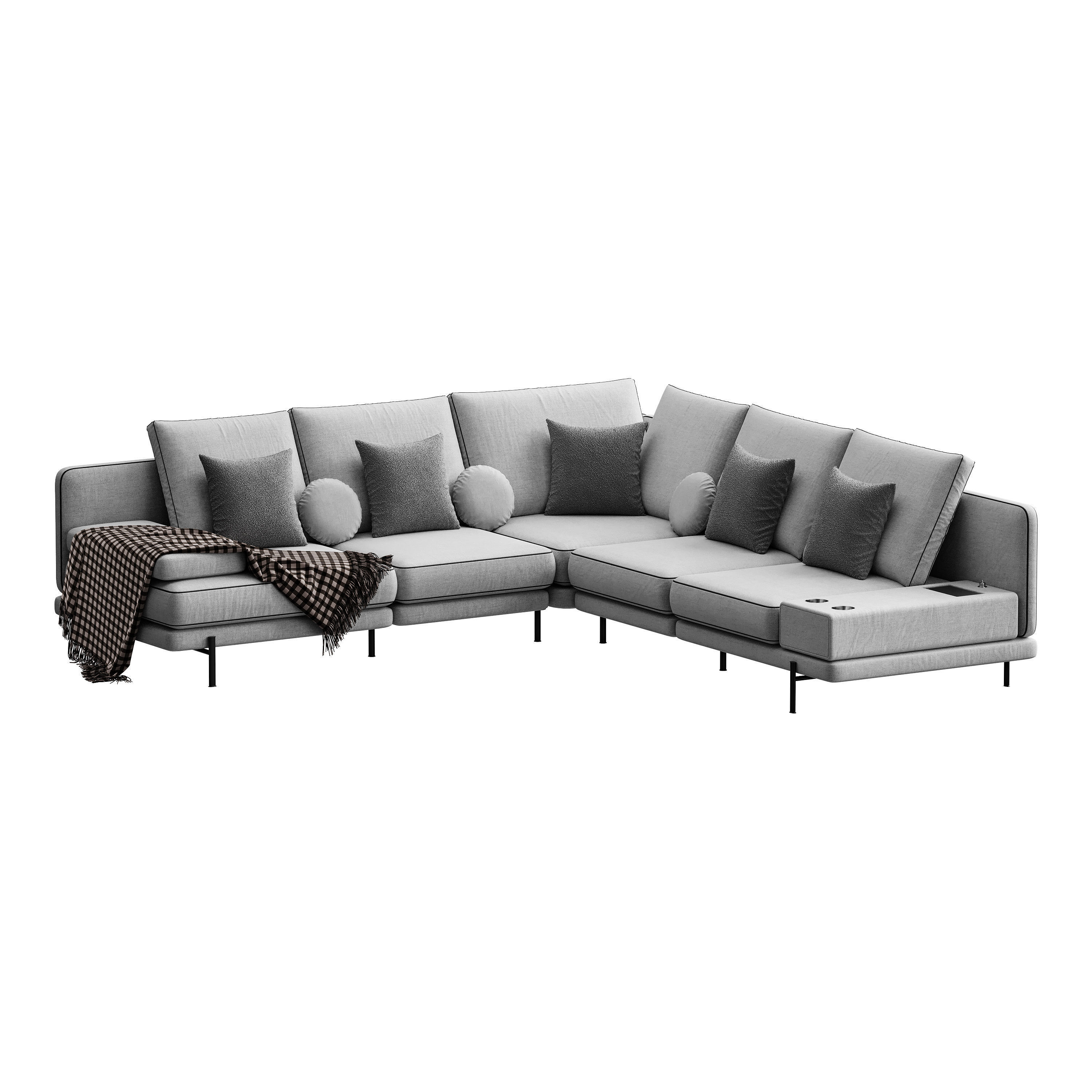 TIRANDO SOFA 2 3D model_2