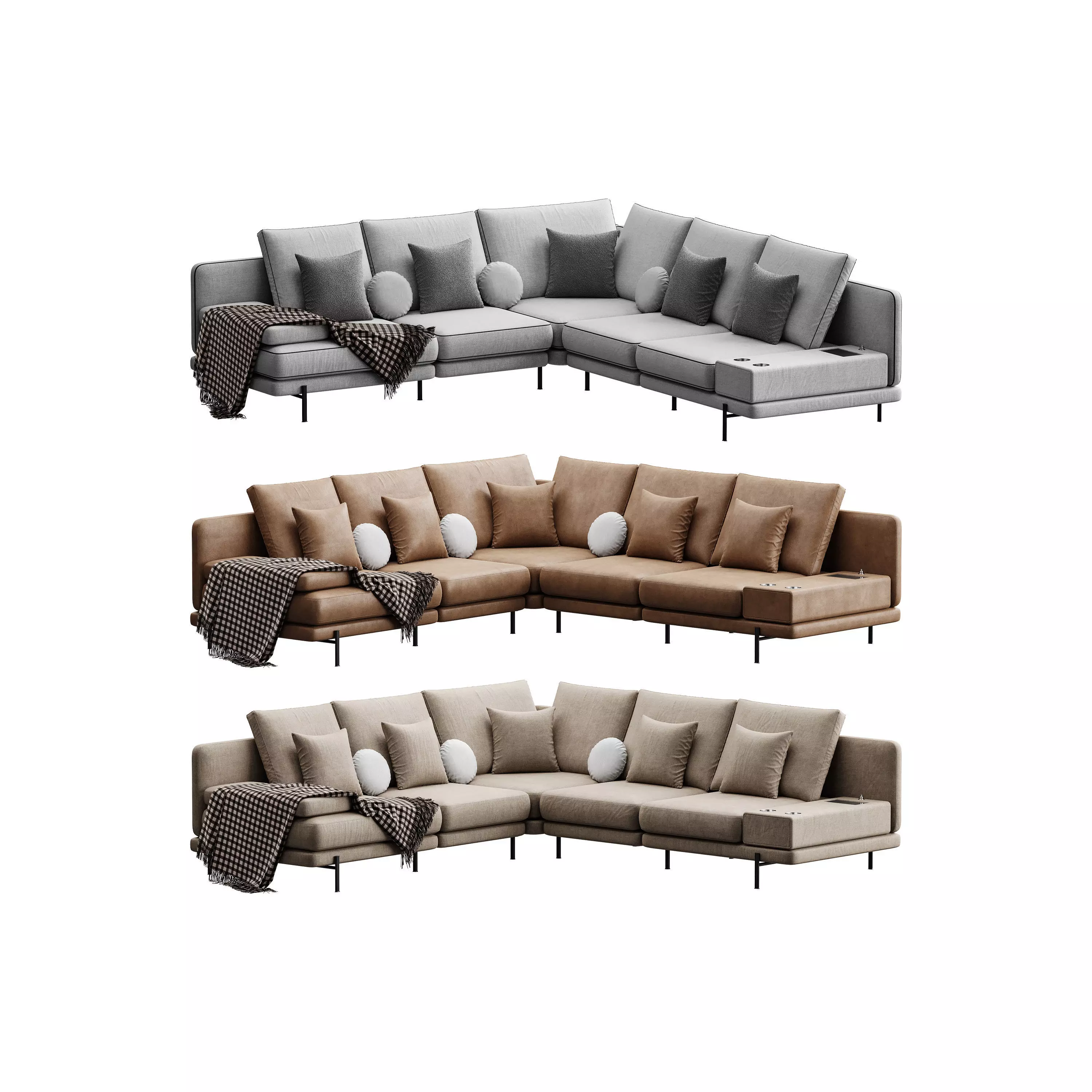 TIRANDO SOFA 2 3D model_0