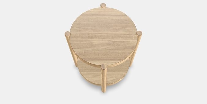 LISTERBY Side table Low-poly 3D model