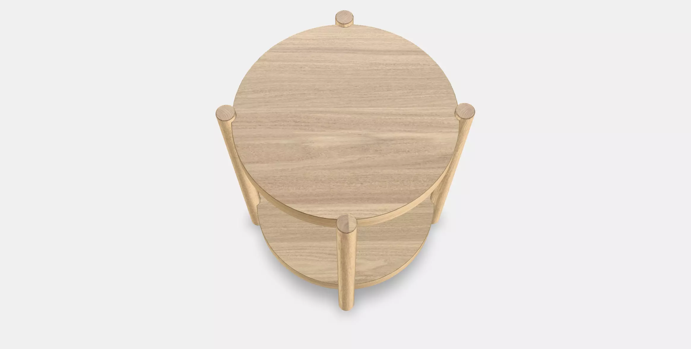 LISTERBY Side table Low-poly 3D model