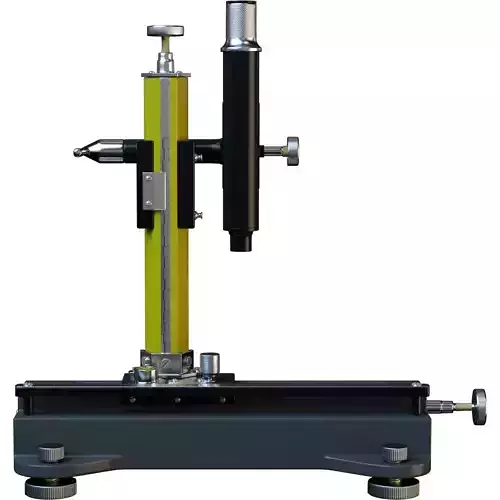 Traveling Microscope Low-poly 3D model Traveling Microscope Low-poly 3D model