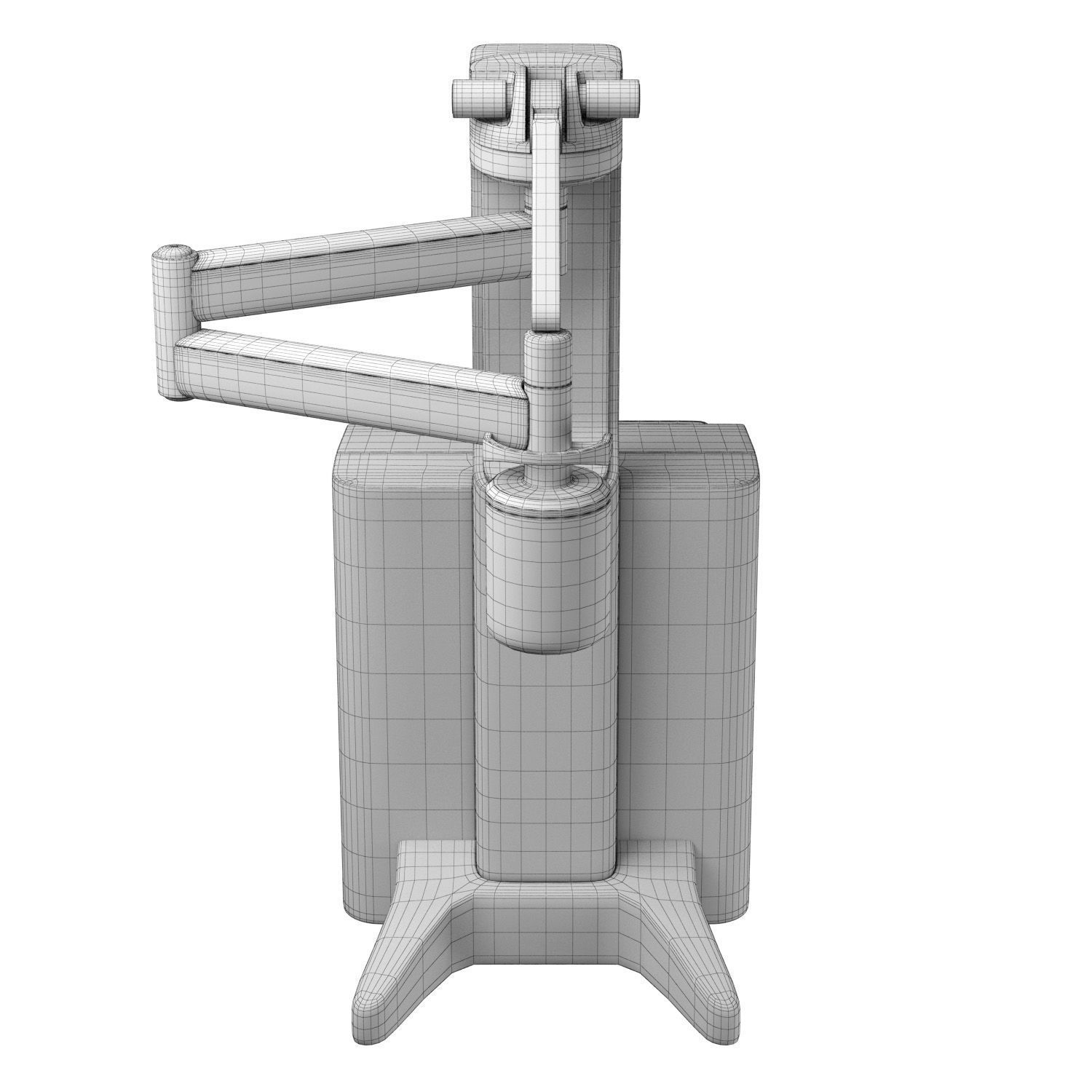 Capsule Endoscope Naviec 1100 Low-poly 3D model_4