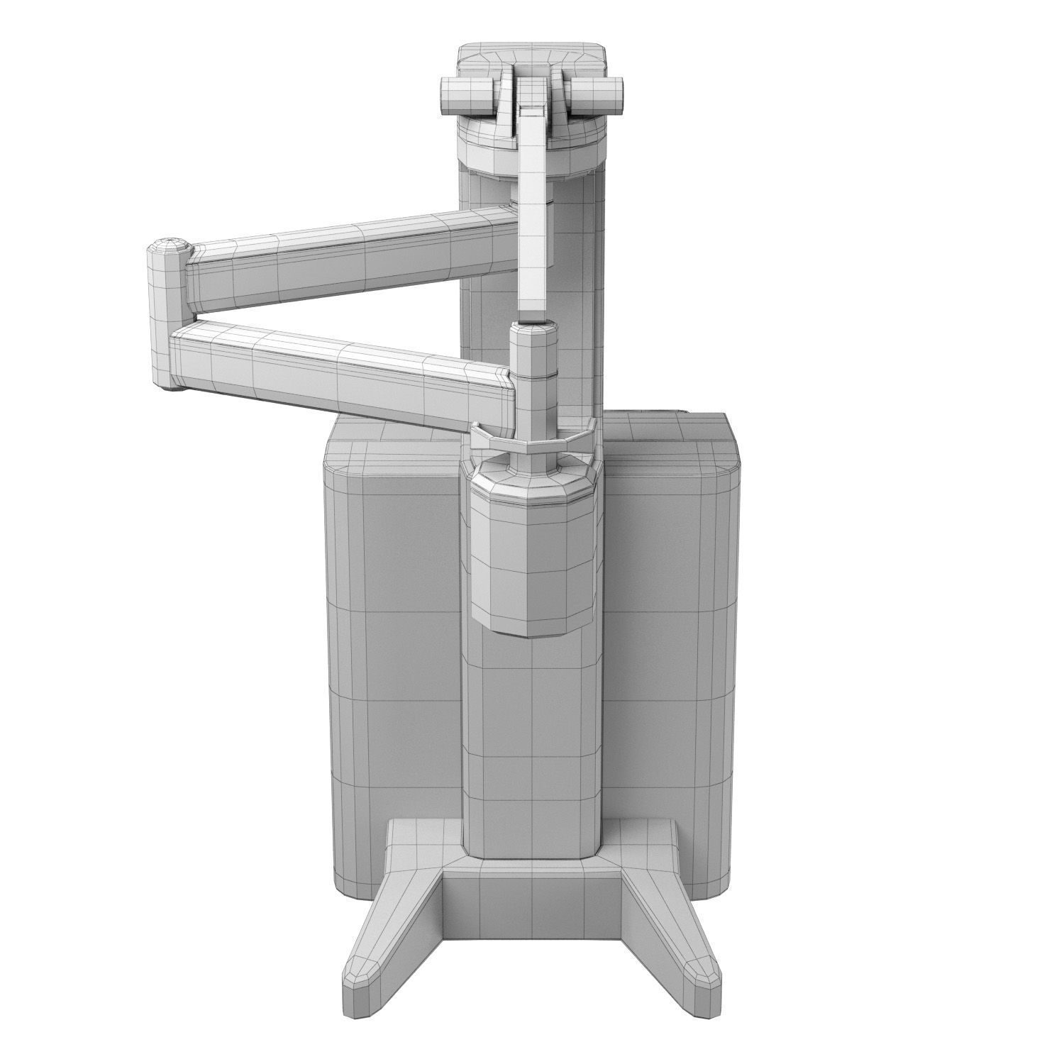 Capsule Endoscope Naviec 1100 Low-poly 3D model_3