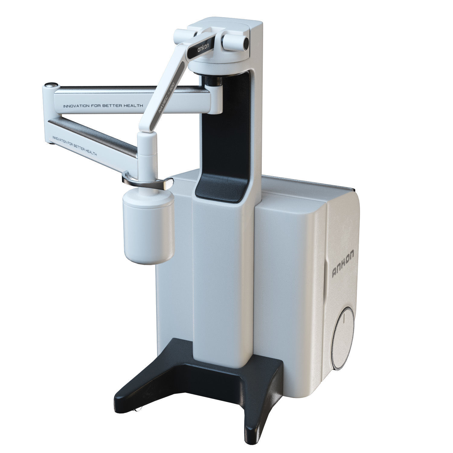 Capsule Endoscope Naviec 1100 Low-poly 3D model_1