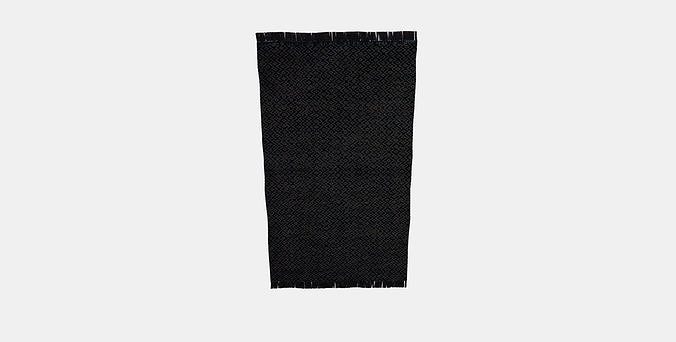 RORKAR Rug flatwoven Low-poly 3D model 7