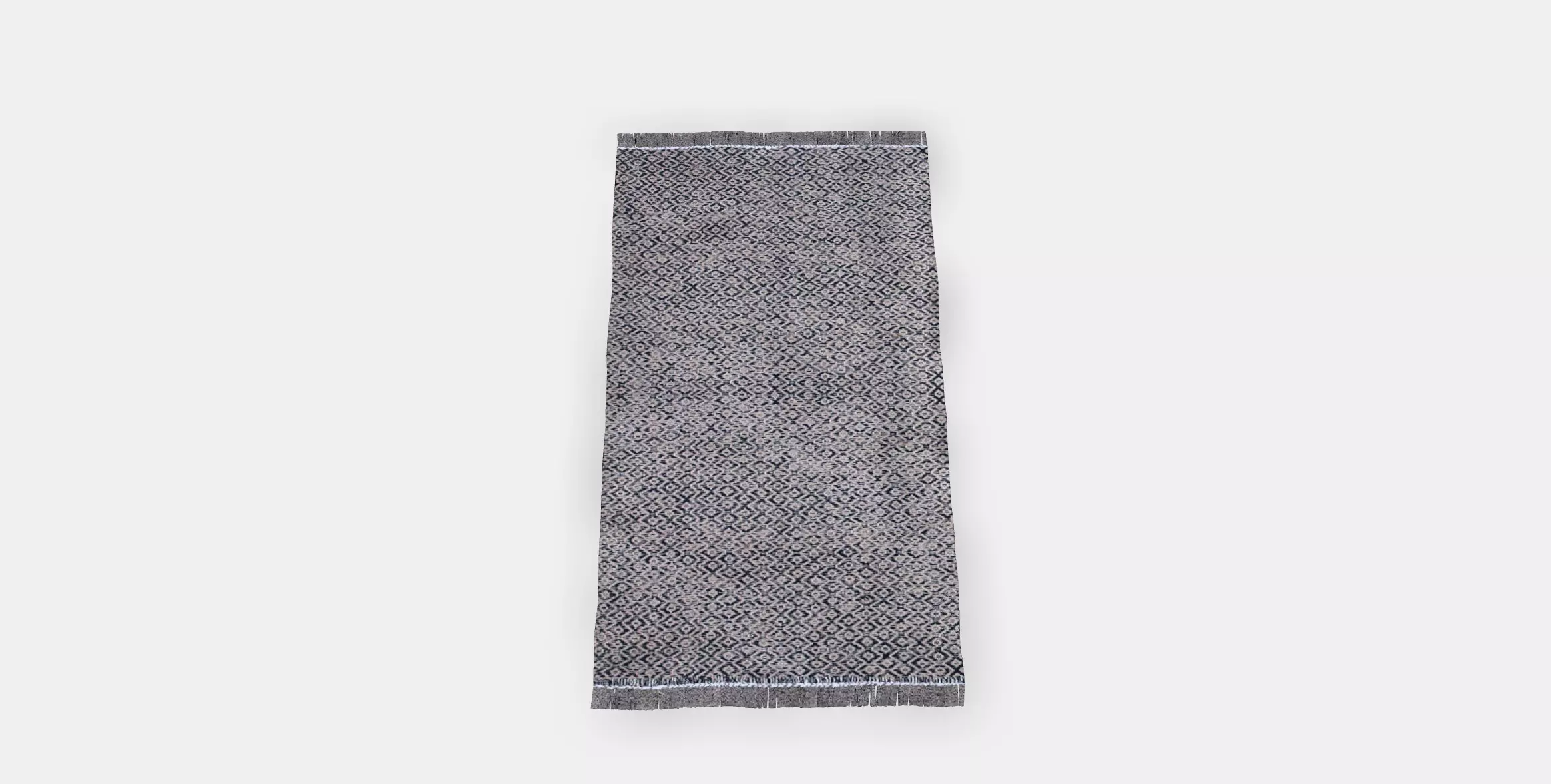 RORKAR Rug flatwoven Low-poly 3D model_0