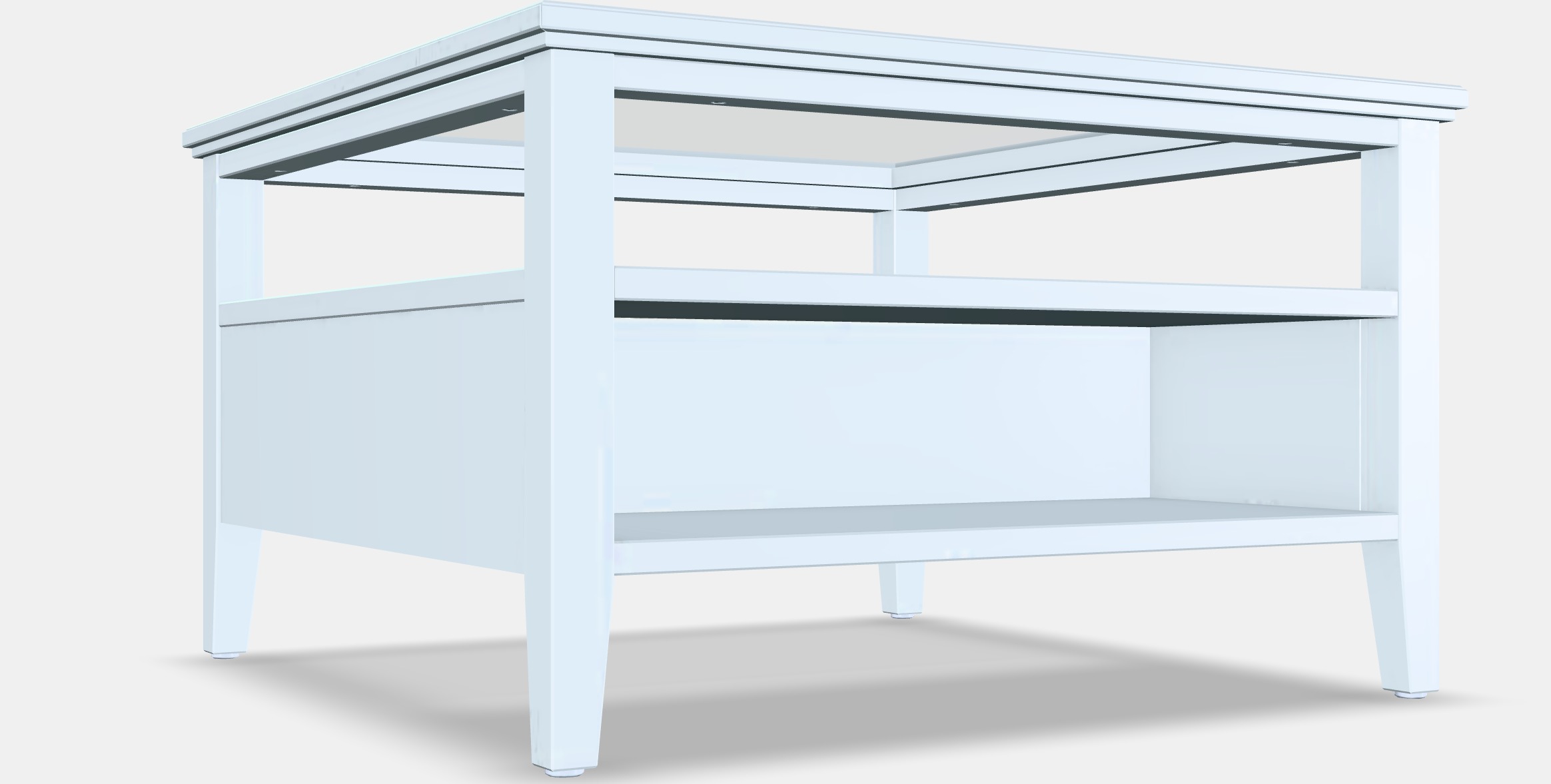 IDANAS Coffee table Low-poly 3D model_2