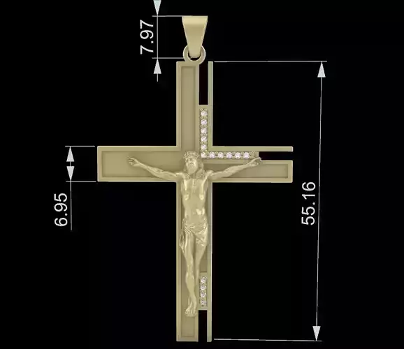 Crucified Christ pendant