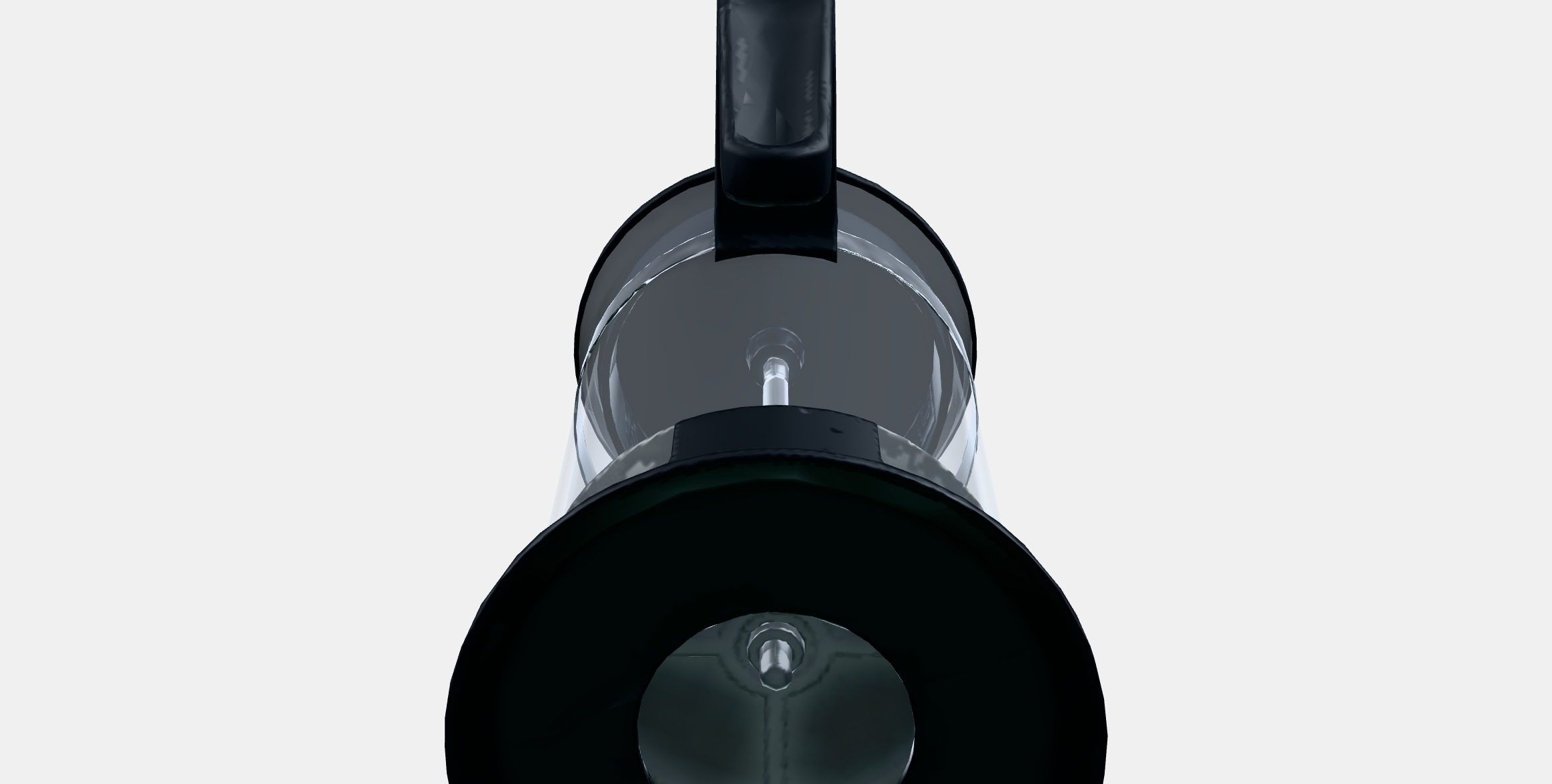 UPPHETTA French press coffee maker Low-poly 3D model_7