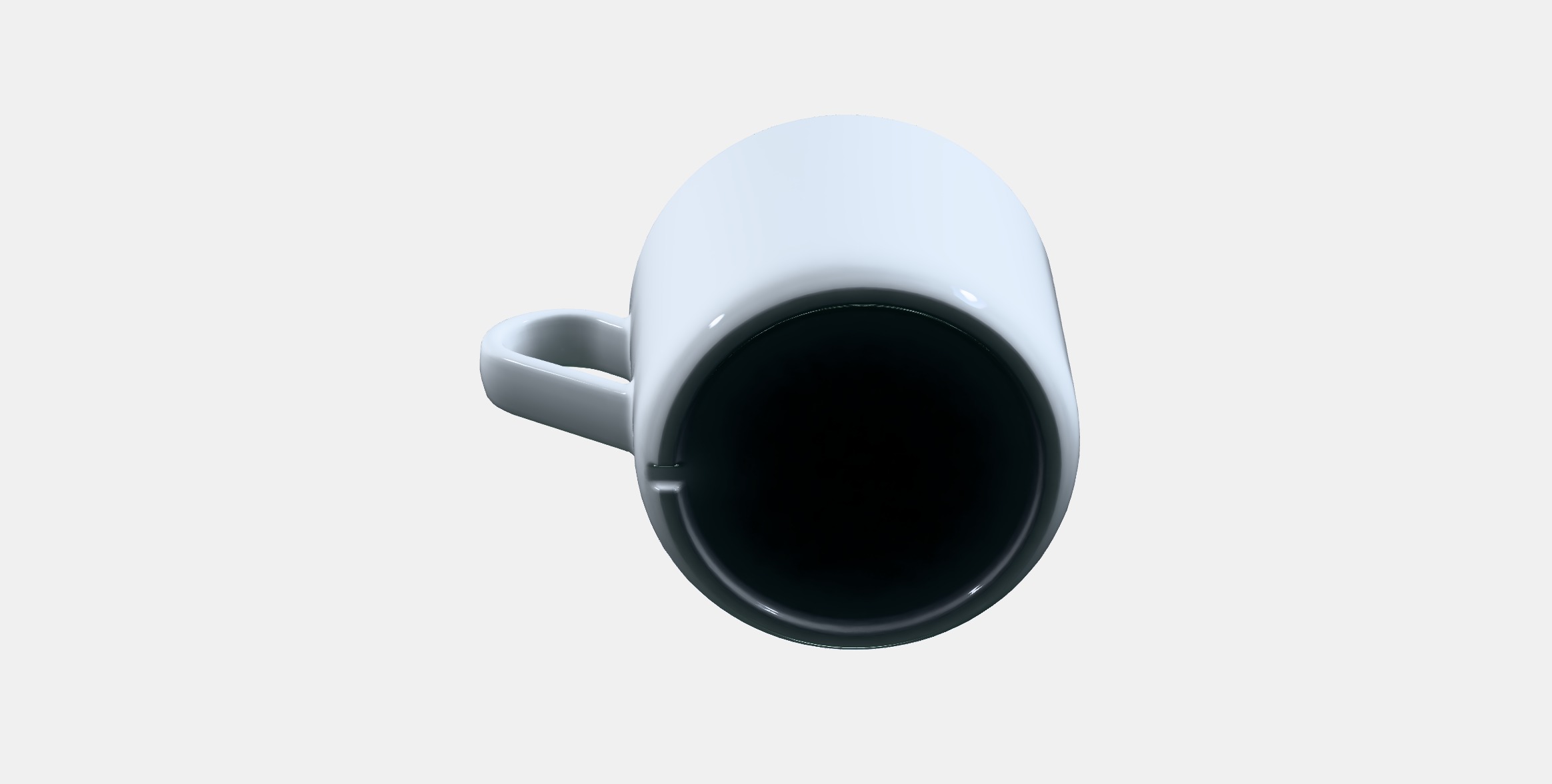 IKEA 365 Mug Low-poly 3D model_7