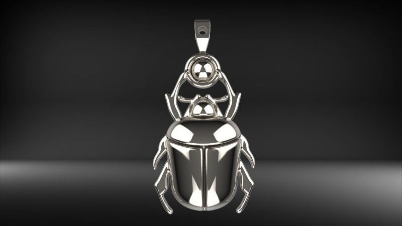 Ladybug Pendant Necklace charm Bracelet Jewelry 3D print model_17