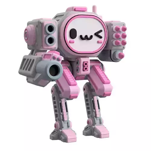 UwU Shadow Force Bandit Tabletop Mech Miniature 