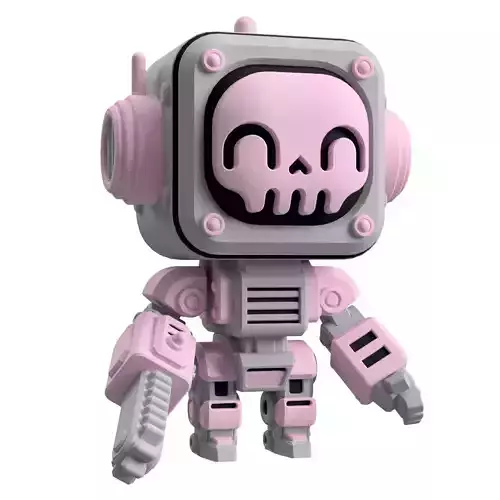 UwU Shadow Force Ripper Tabletop Mech Miniature 3D print model