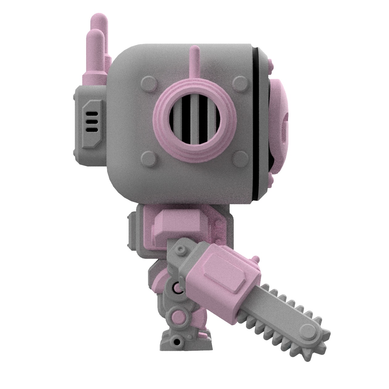 UwU Shadow Force Ripper Tabletop Mech Miniature 3D print model_3