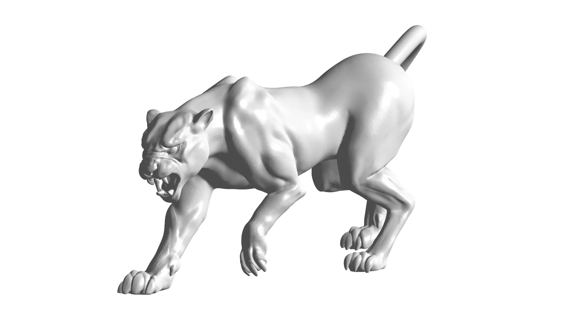 Panther 3D model_0