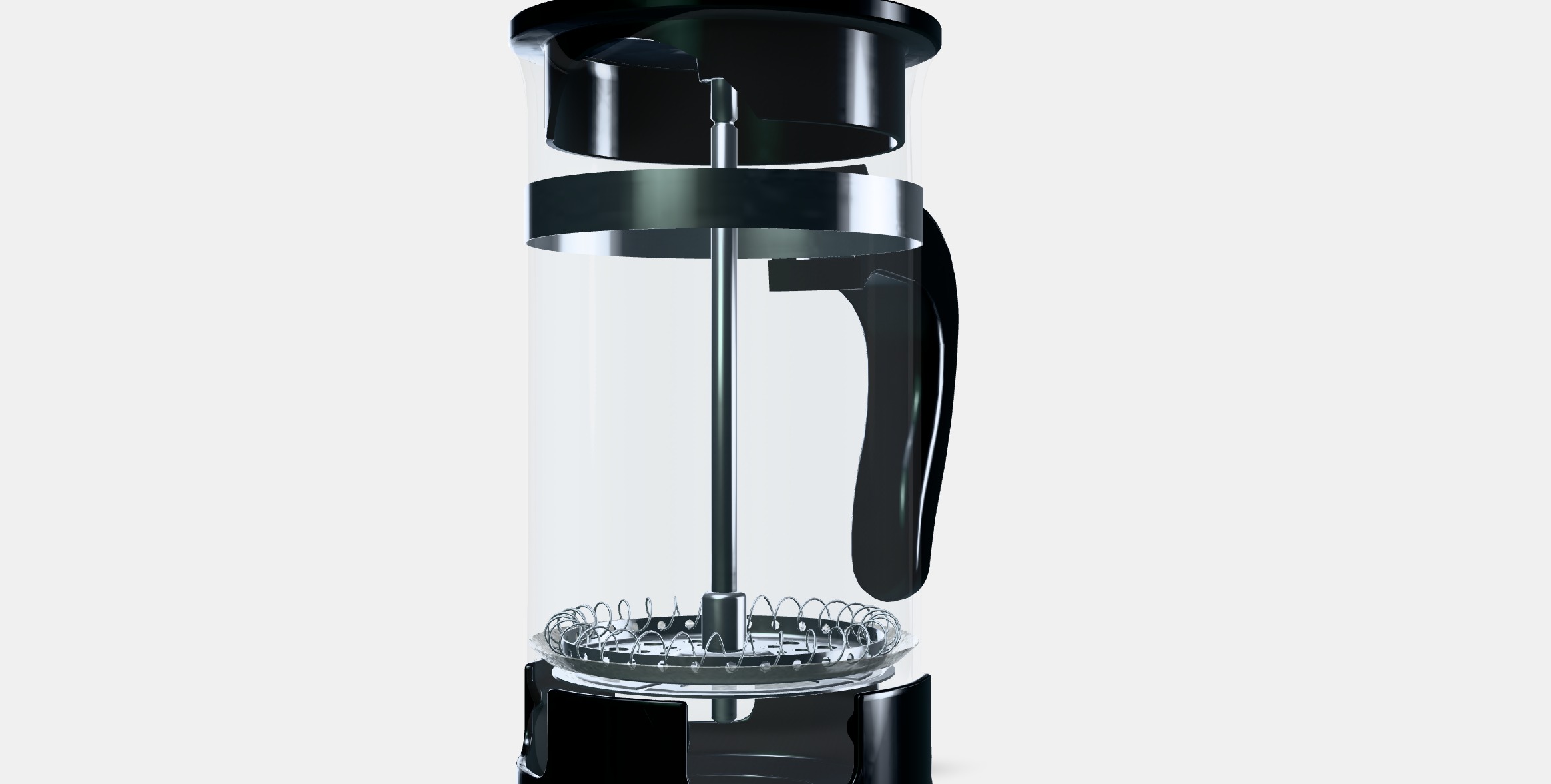 UPPHETTA Coffee-tea maker 2 Low-poly 3D model_13