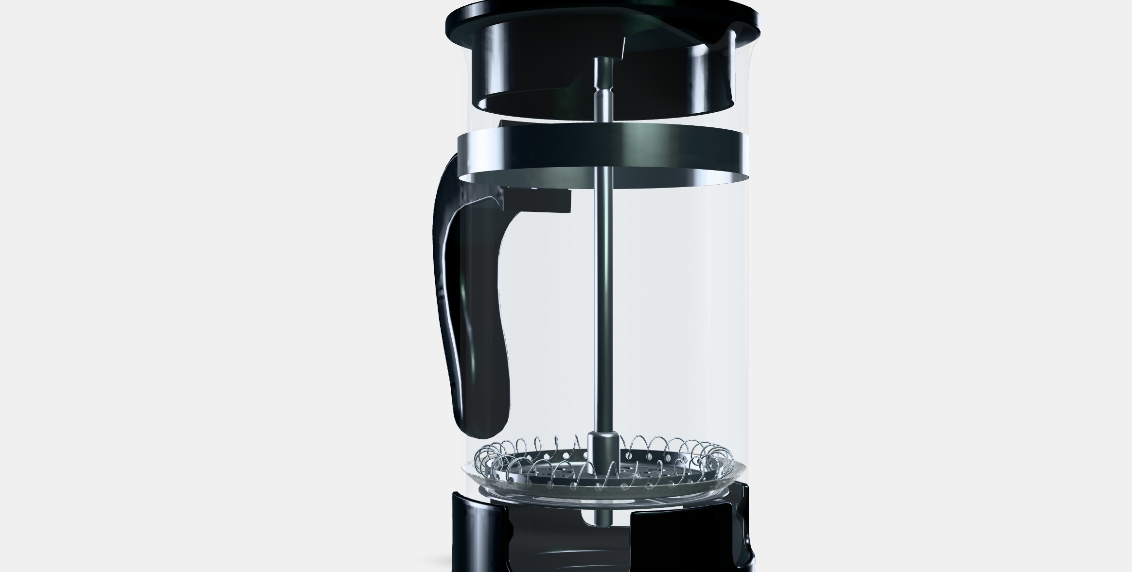 UPPHETTA Coffee-tea maker 2 Low-poly 3D model_9