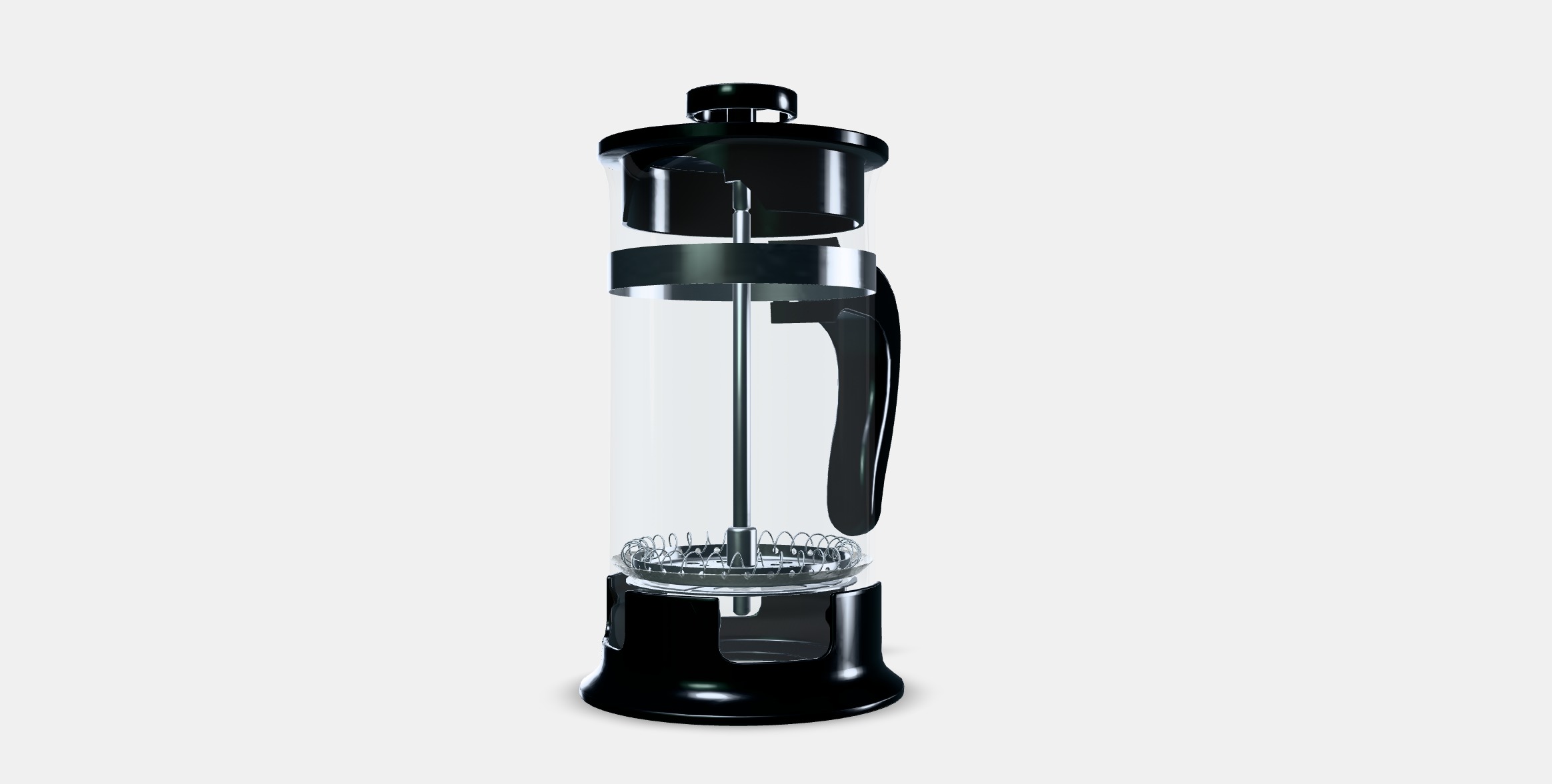 UPPHETTA Coffee-tea maker 2 Low-poly 3D model_12