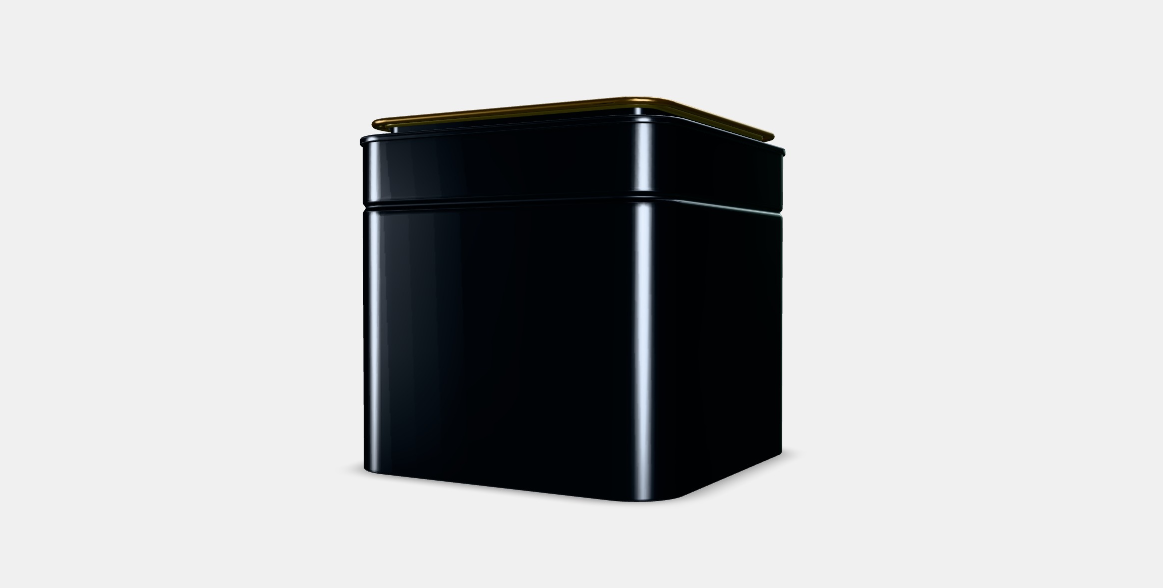 BLOMNING Coffee-tea tin 1 Low-poly 3D model_3