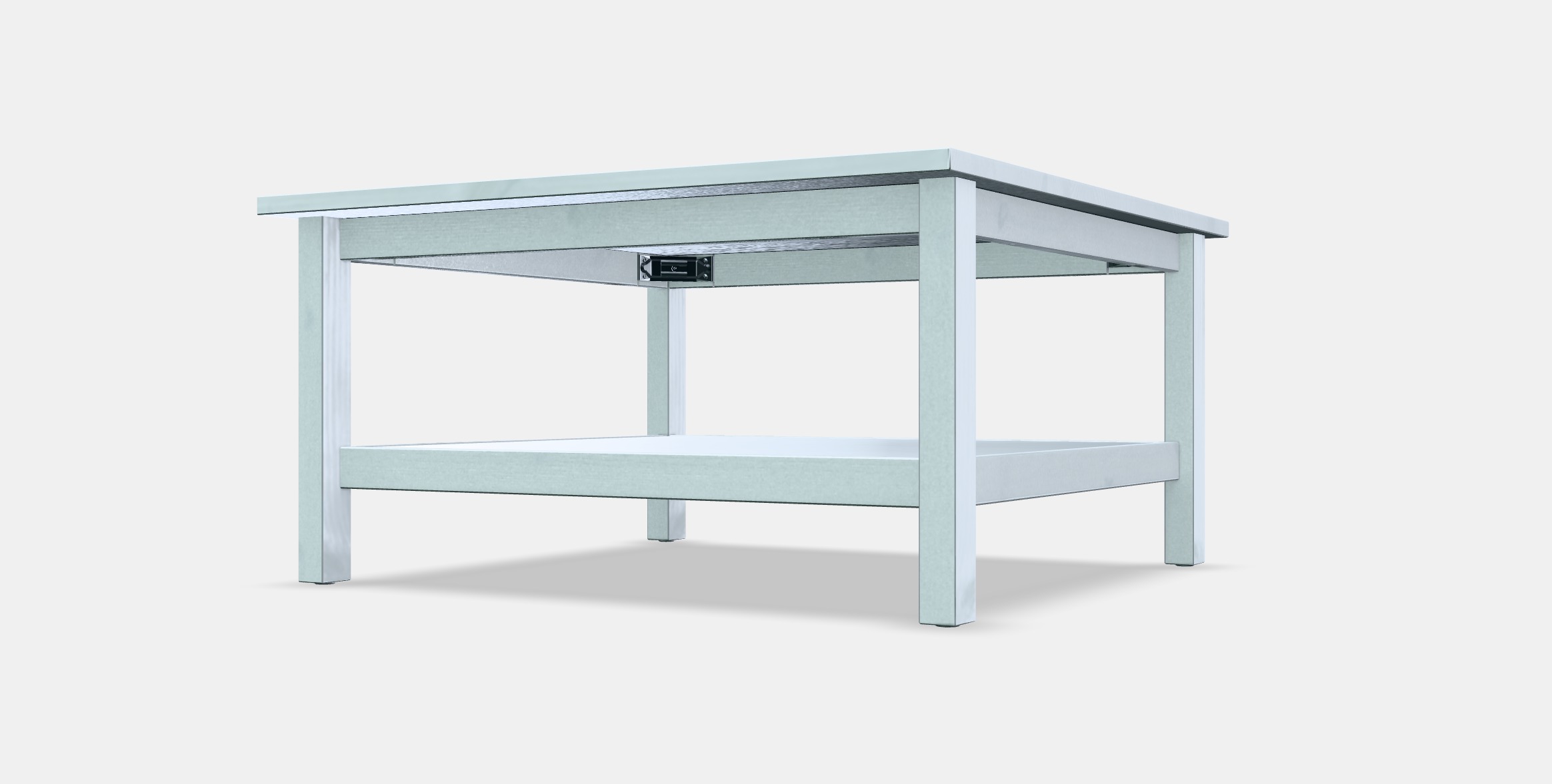 HEMNES coffee table Low-poly 3D model_13