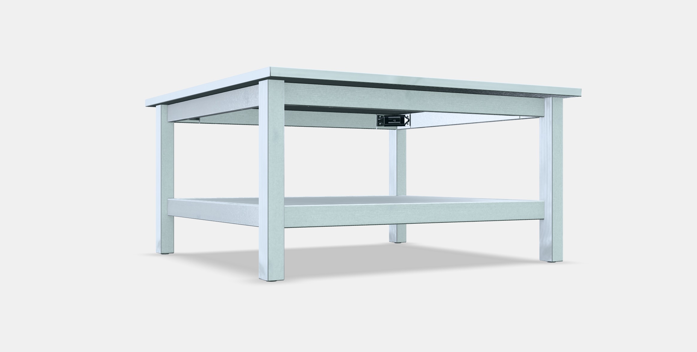 HEMNES coffee table Low-poly 3D model_12