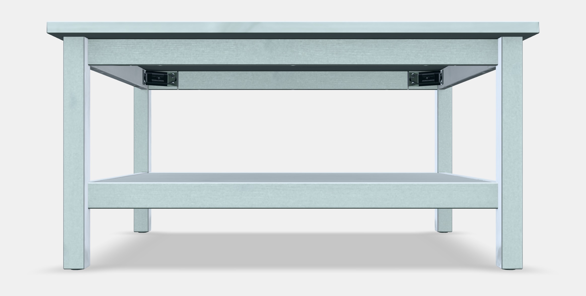 HEMNES coffee table Low-poly 3D model_10