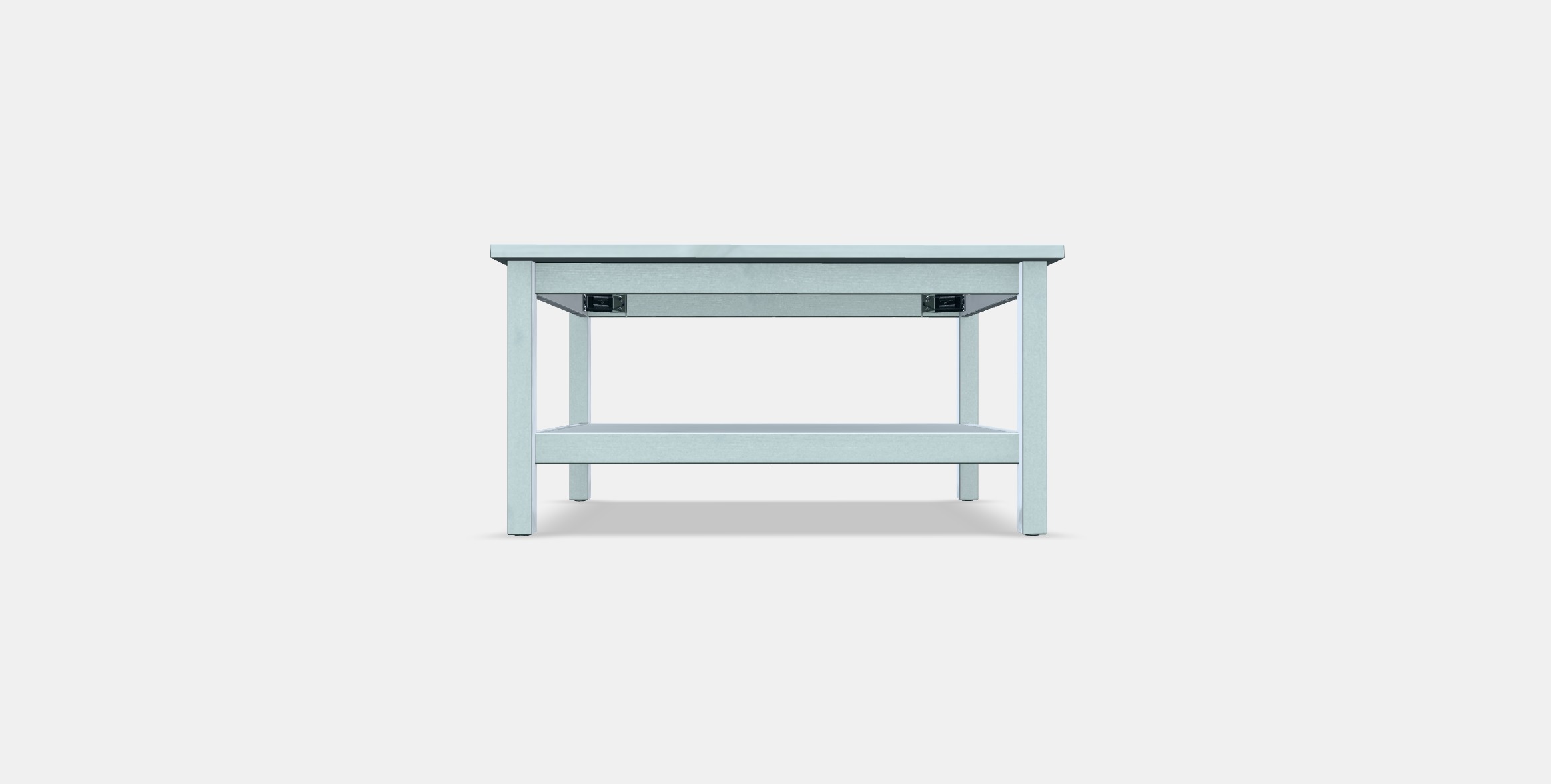 HEMNES coffee table Low-poly 3D model_9