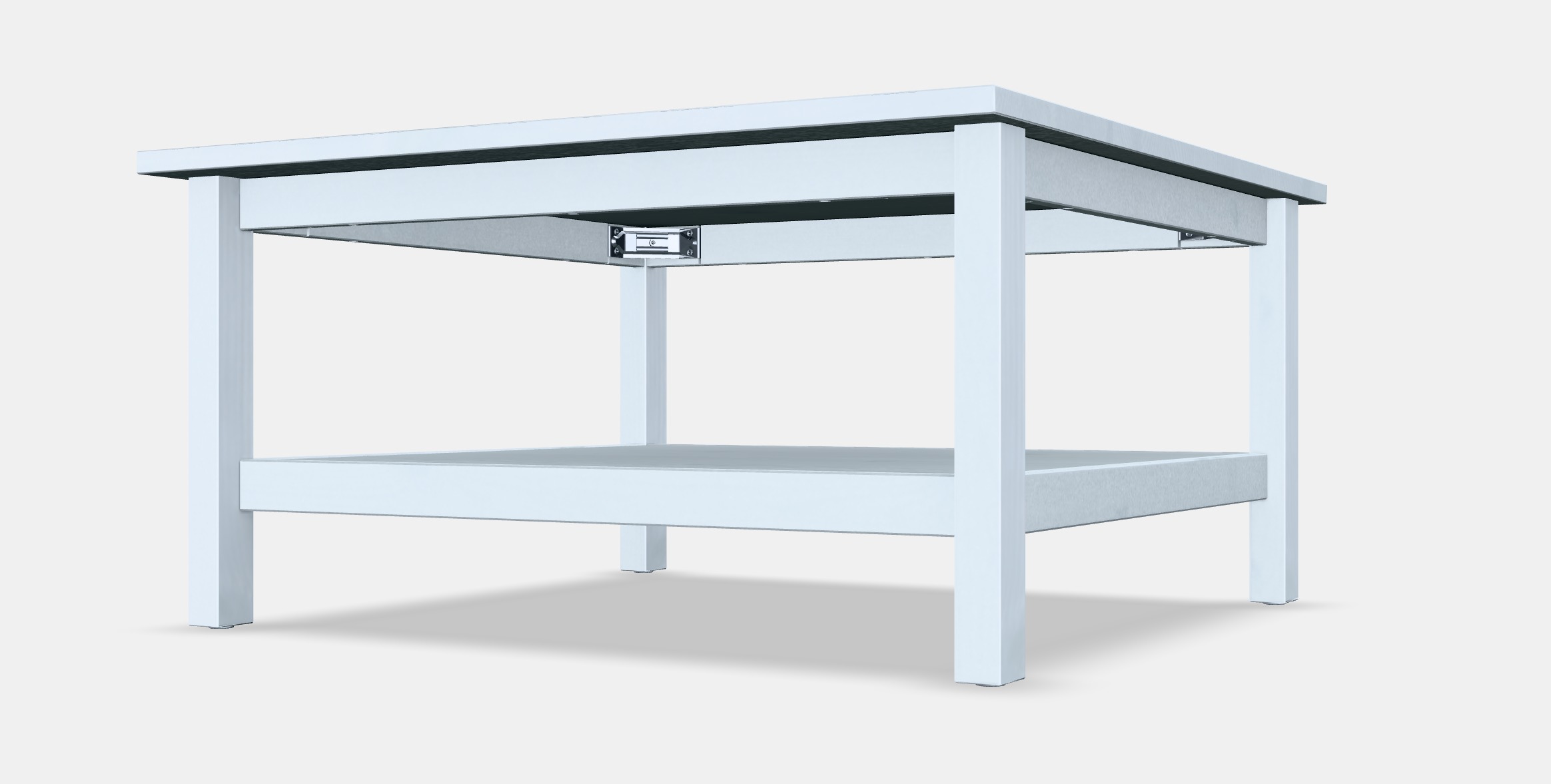 HEMNES coffee table Low-poly 3D model_5