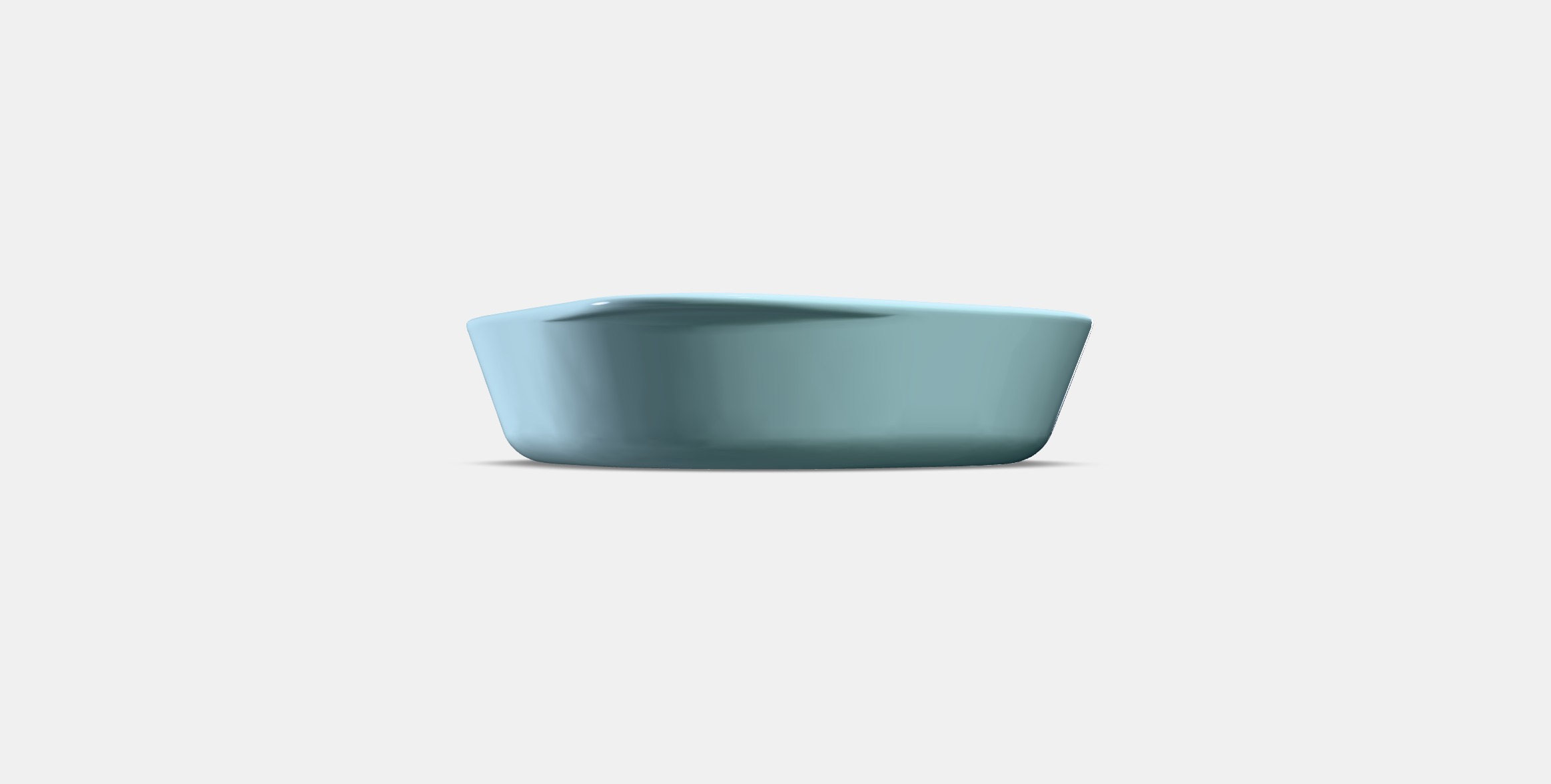 FOLJSAM Oven dish Low-poly 3D model_3
