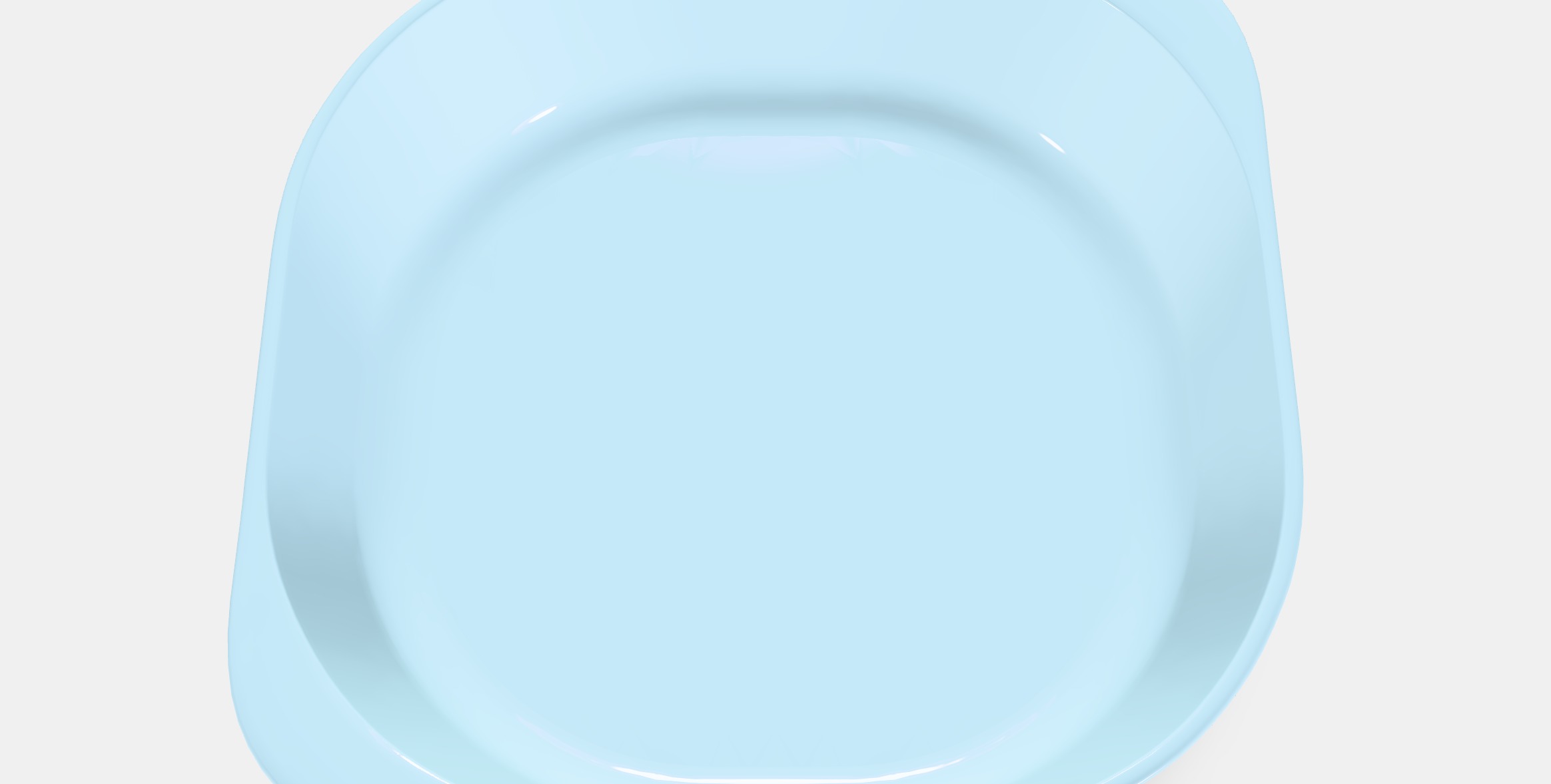 FOLJSAM Oven dish Low-poly 3D model_4