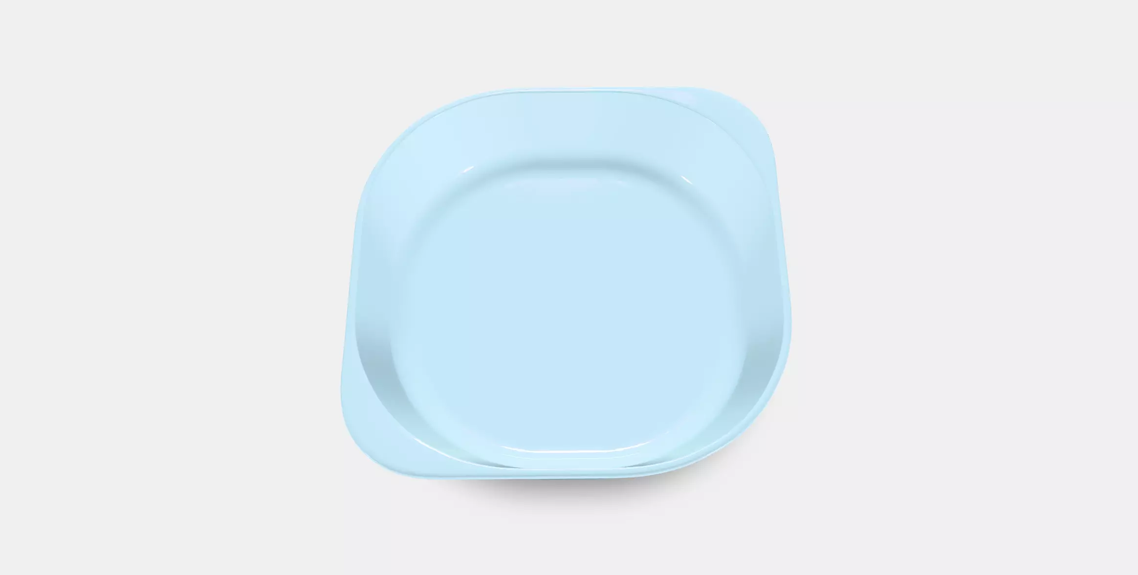 FOLJSAM Oven dish Low-poly 3D model_0