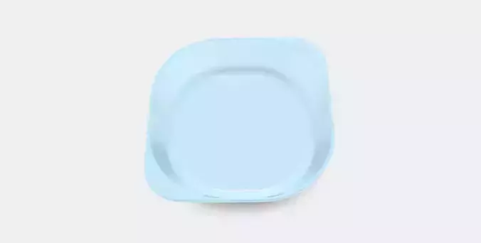 FOLJSAM Oven dish Low-poly 3D model